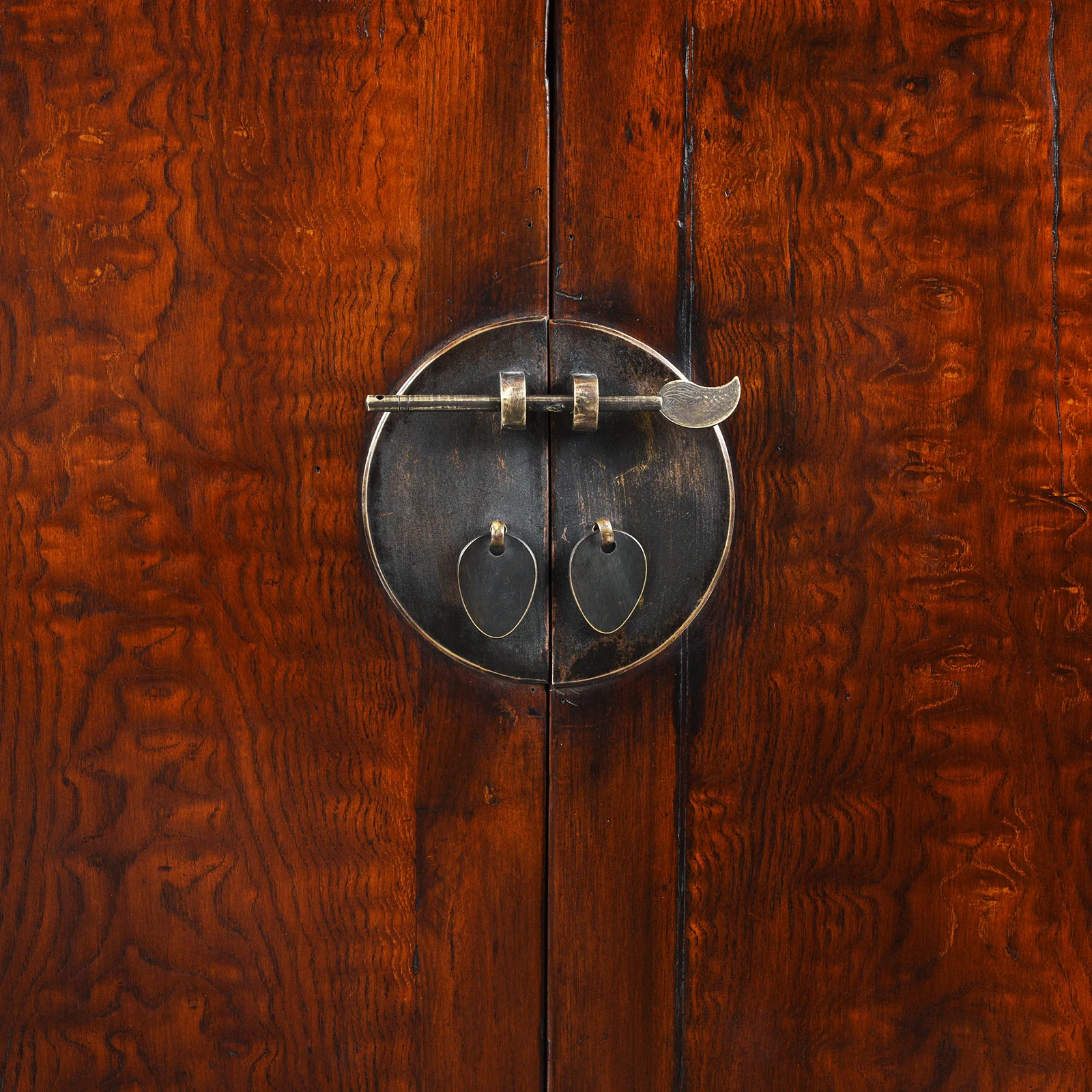 Mulberry & Walnut Gansu Cabinet - 19thC - Image 5