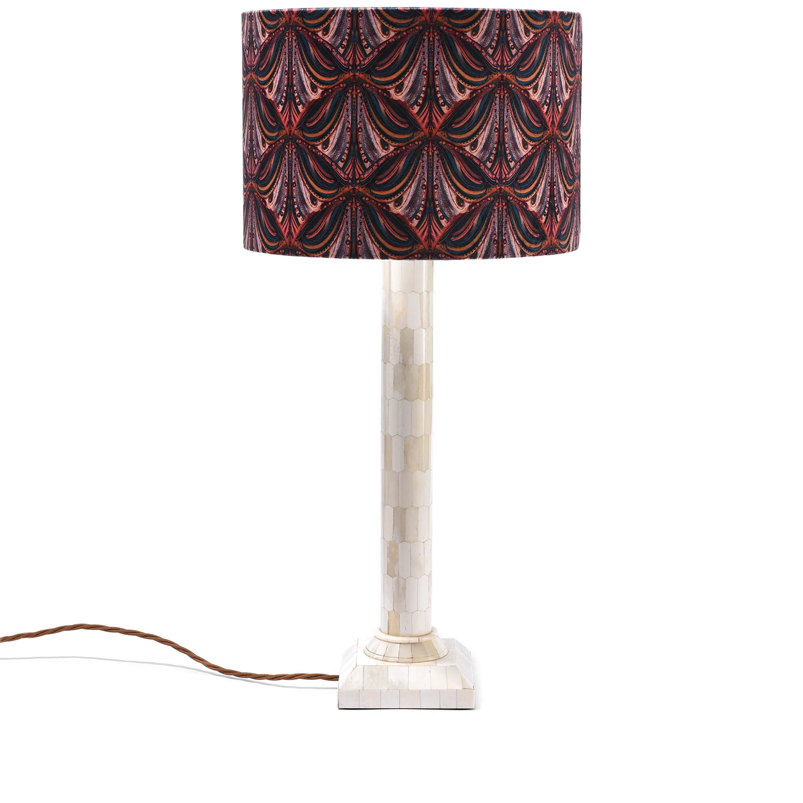 Mumbai Deco Drum Lampshade Various Sizes  - Plum - Image 3