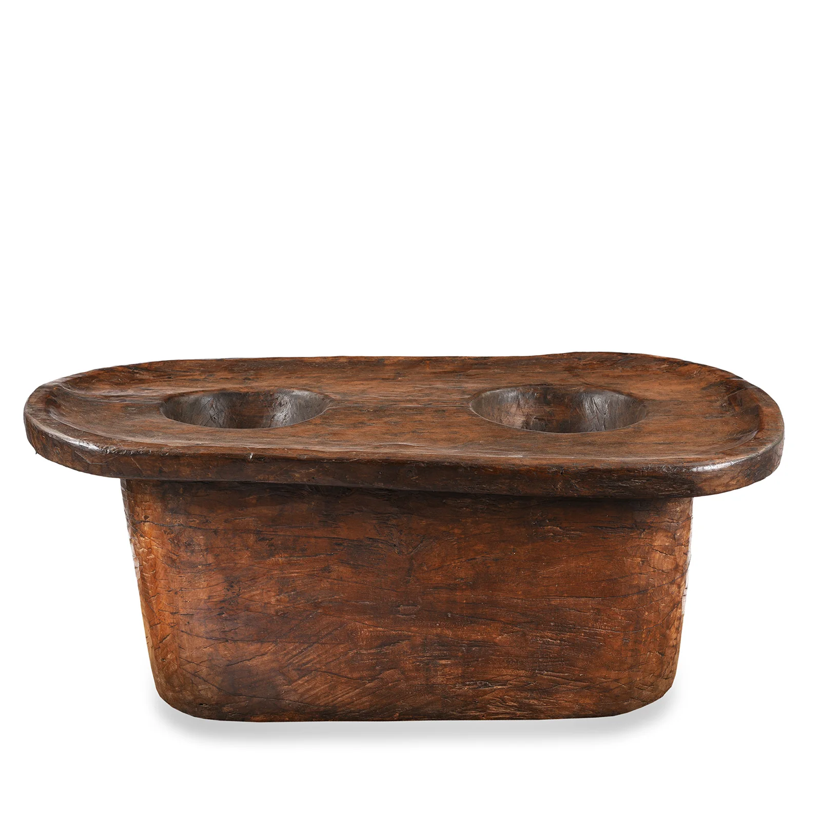 Old Tribal Mortar From Nagaland - Ca 1920 - Image 2