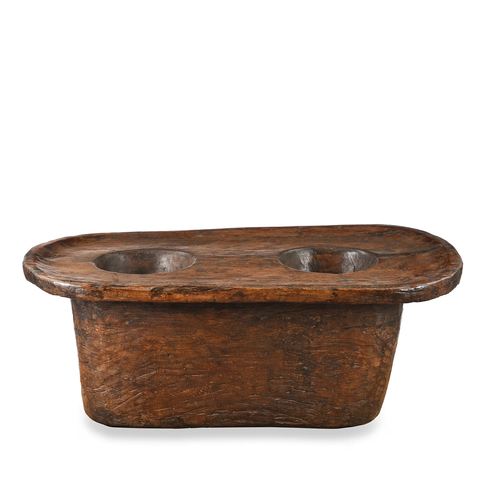 Old Tribal Mortar From Nagaland - Ca 1920 - Image 9