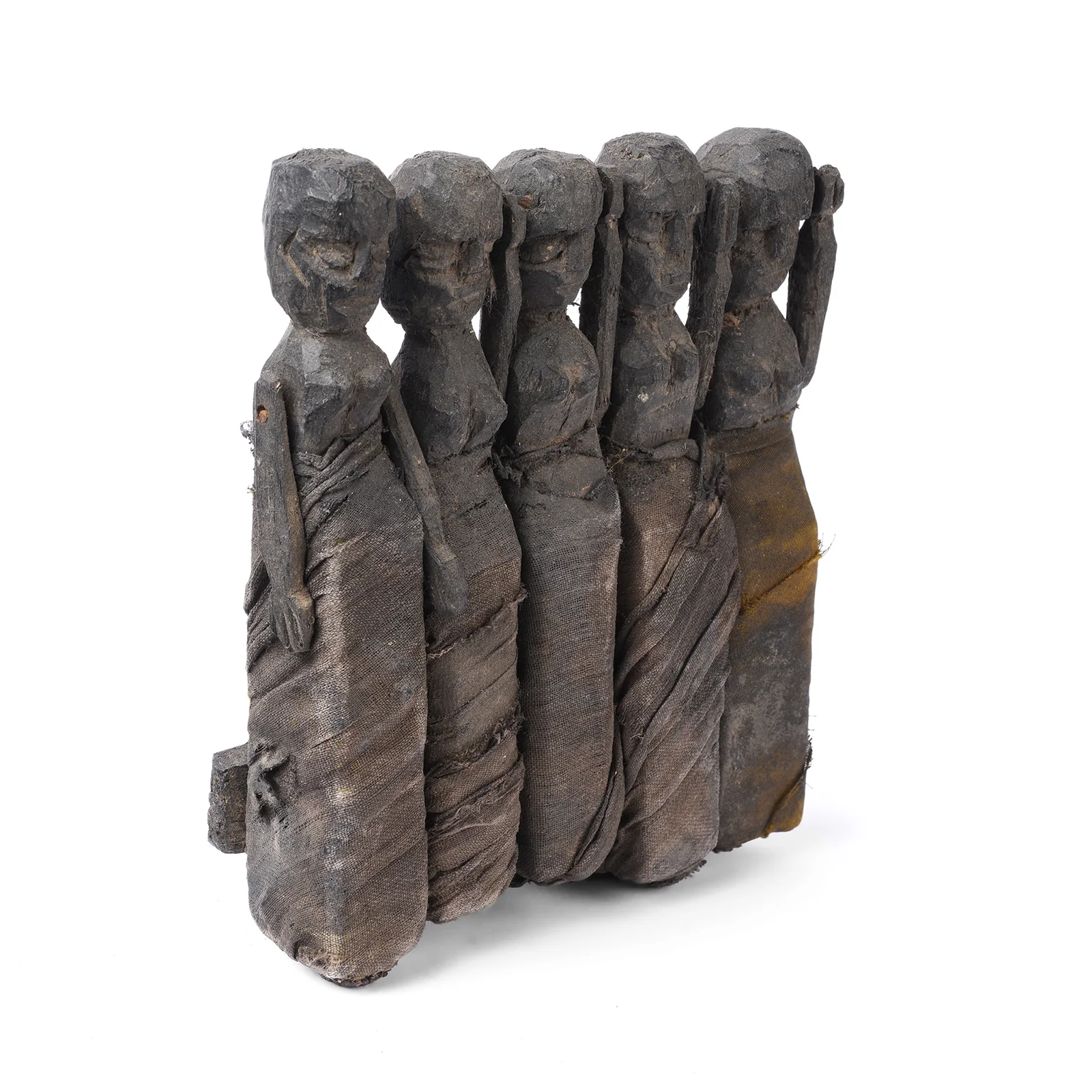 Santal Puppets From Nepal - Ca 1940's - Image 2