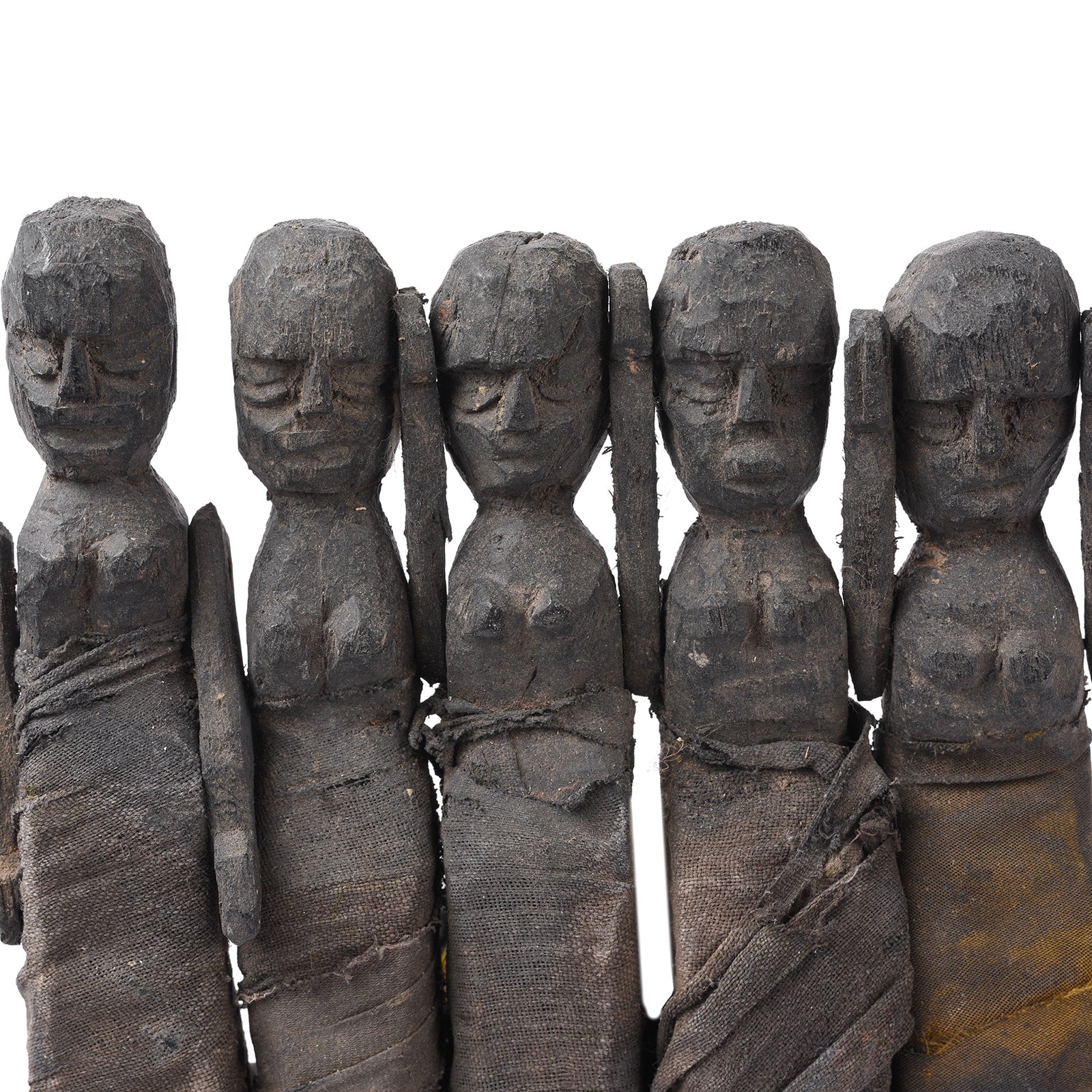 Santal Puppets From Nepal - Ca 1940's - Image 3