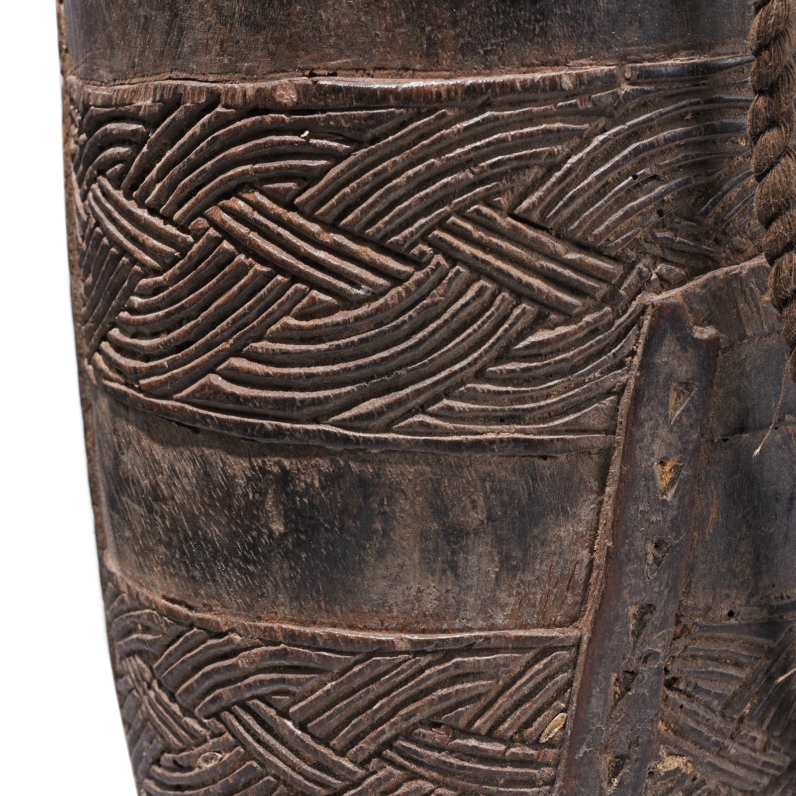 Nepalese Carved Wooden Milk Pot - Early 20th Century - Image 2