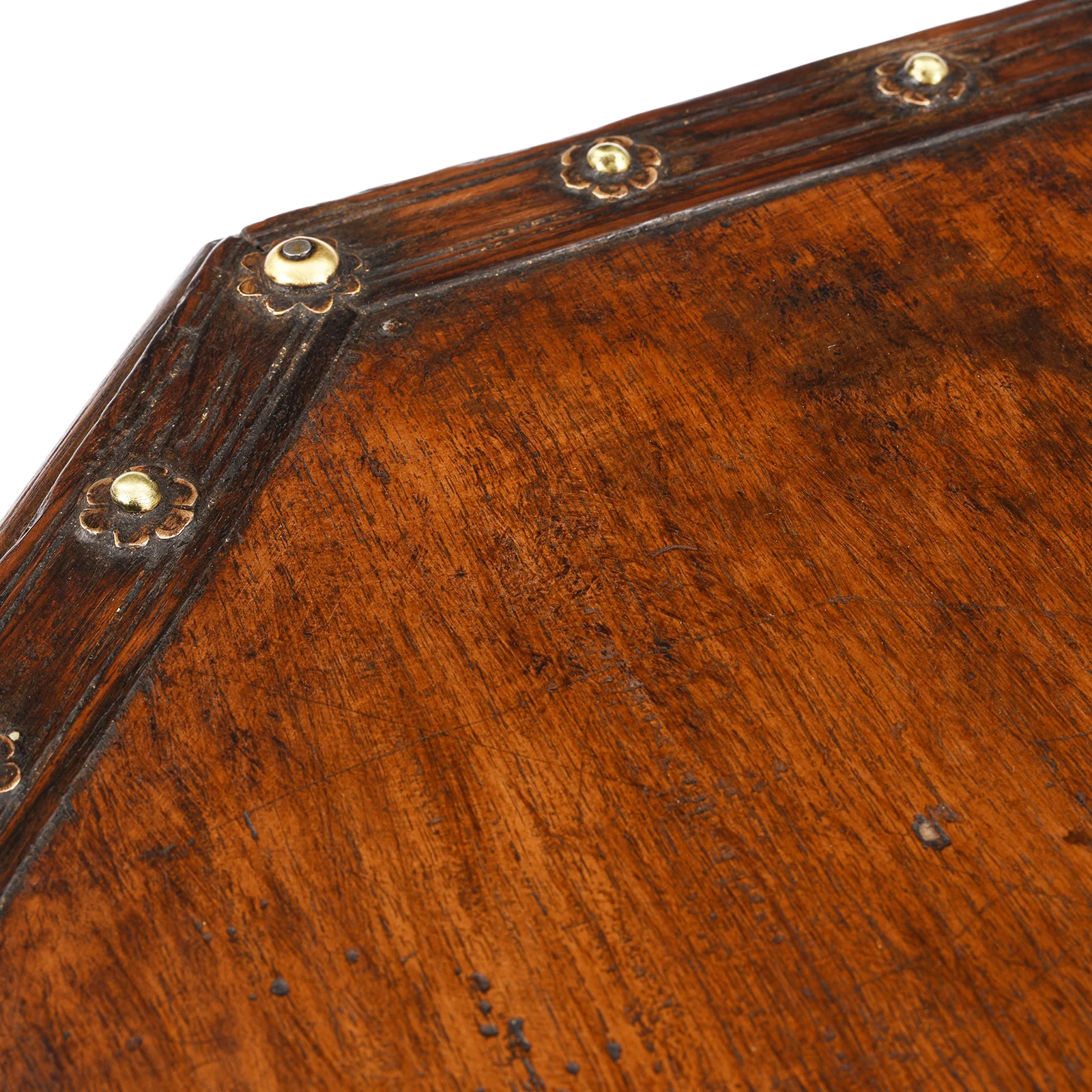Octagonal Bajot Low Table From Rajasthan - 19th Century - Image 5