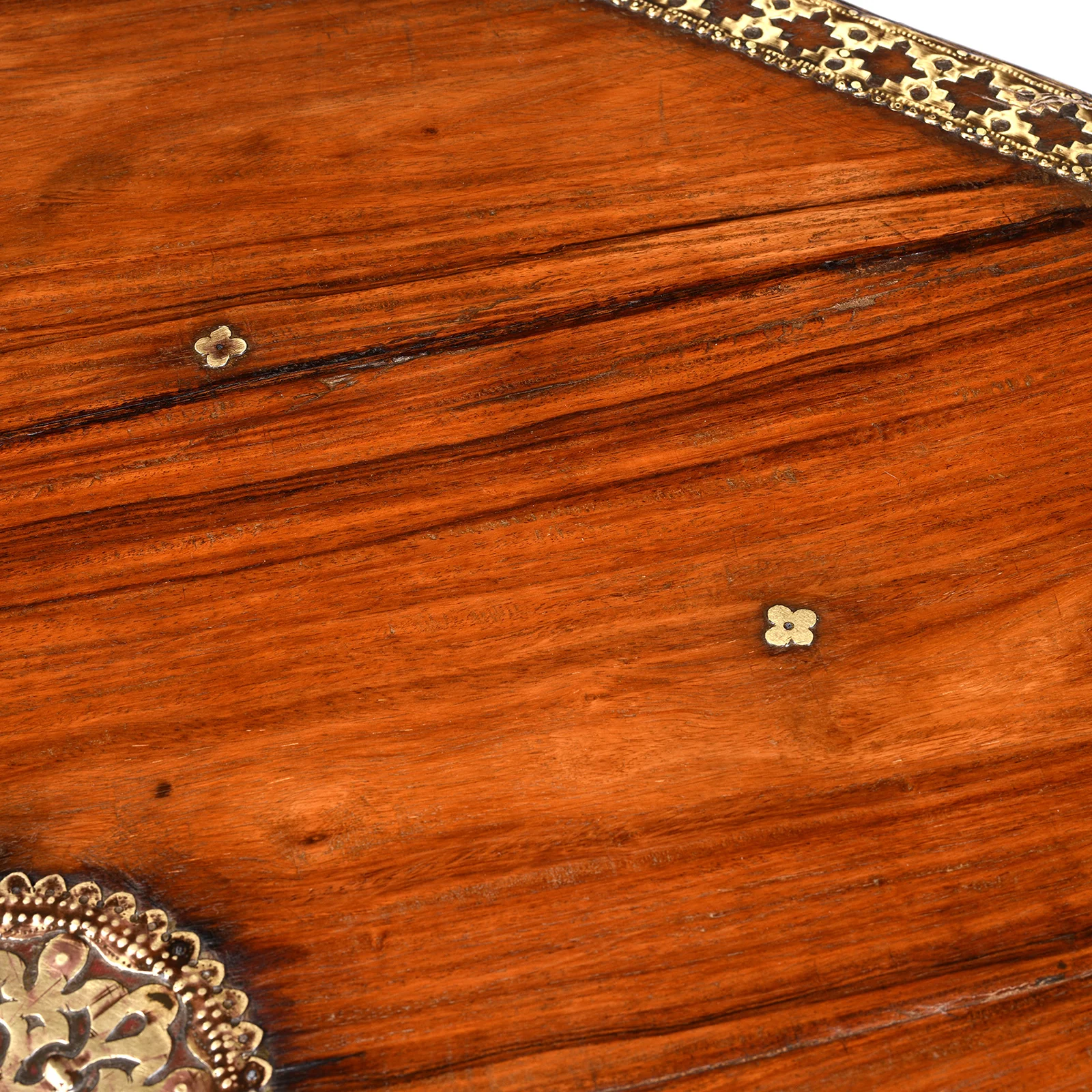 Octagonal Bajot Low Prayer Table From Shekhawati - 19thC - Image 6