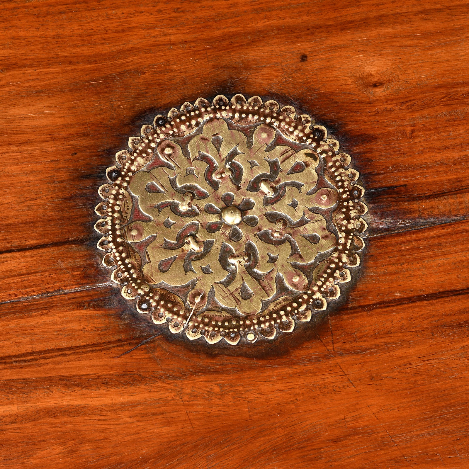 Octagonal Bajot Low Prayer Table From Shekhawati - 19thC - Image 8