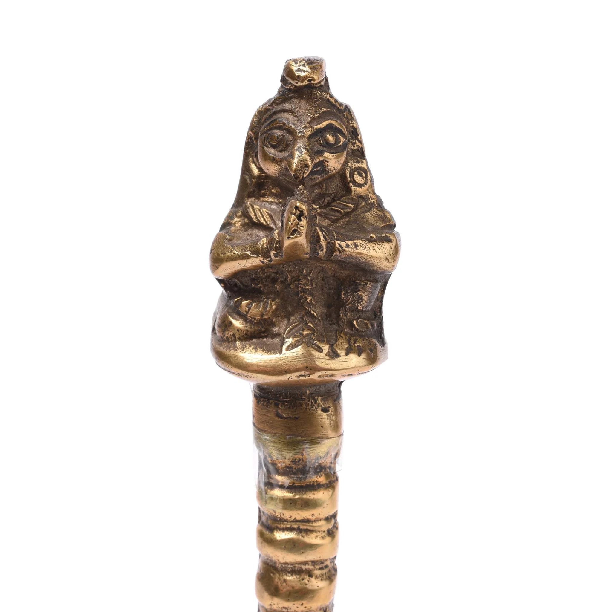 Old Brass Puja Bell from Delhi - Early 20thC - Image 4