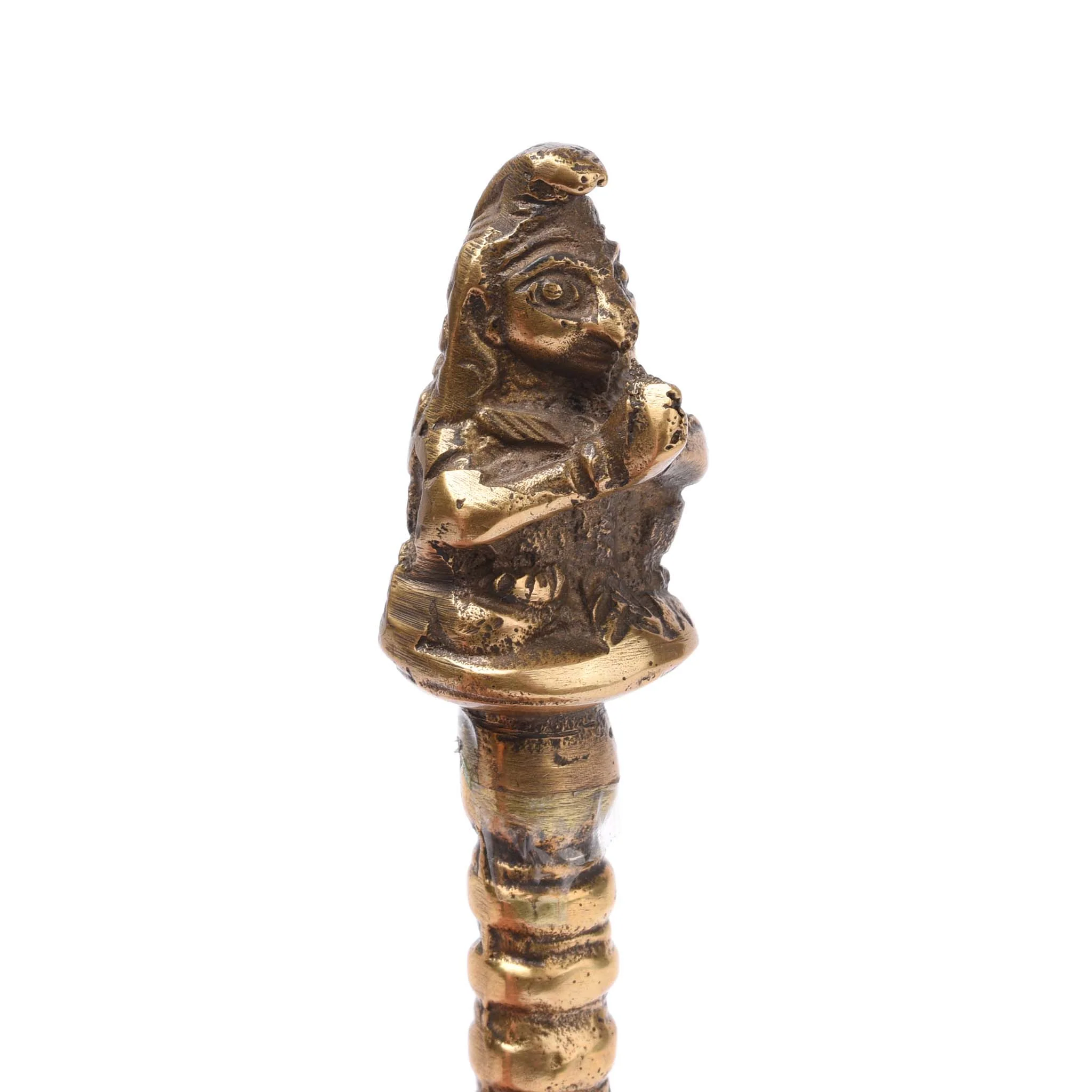 Old Brass Puja Bell from Delhi - Early 20thC - Image 5