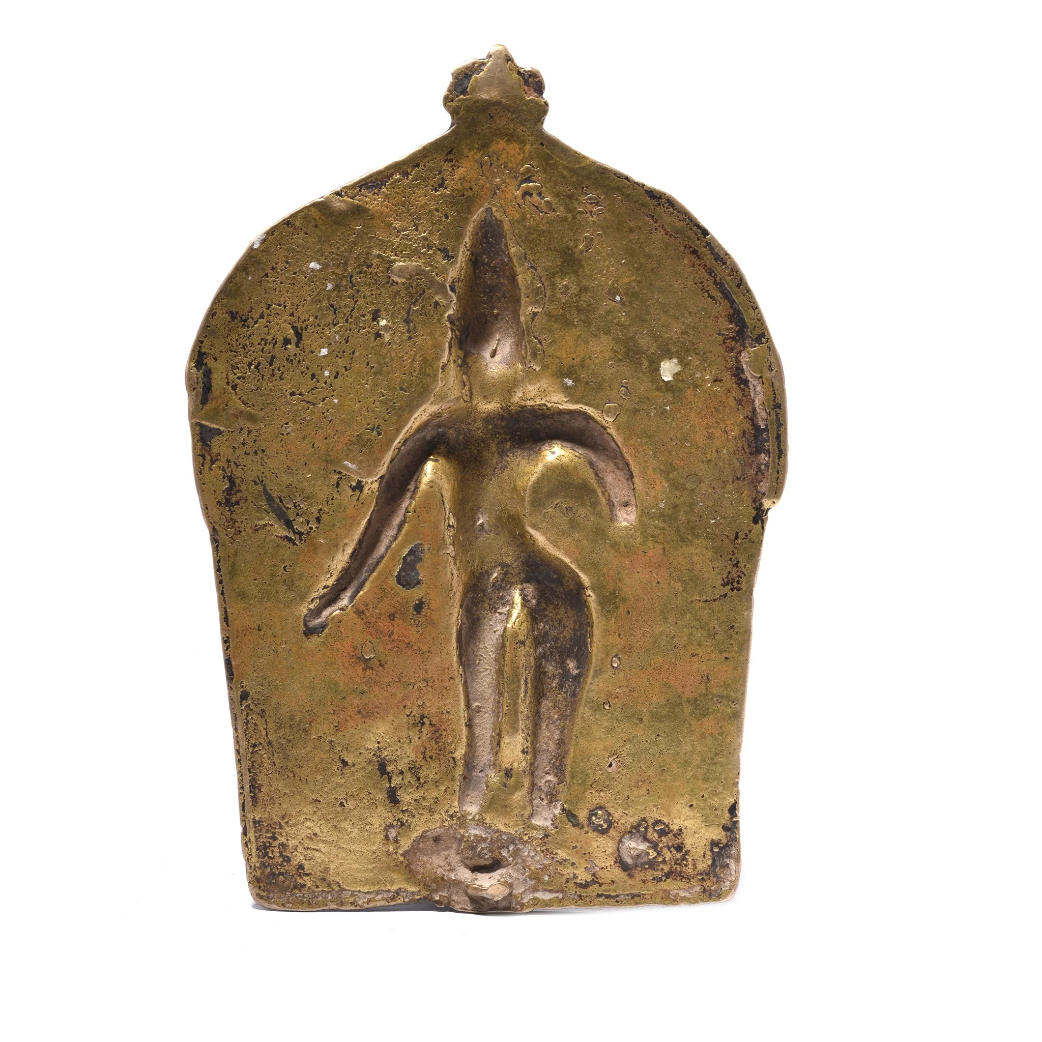 Bronze Votive Panel of Bhairava - Early 19thC - Image 2