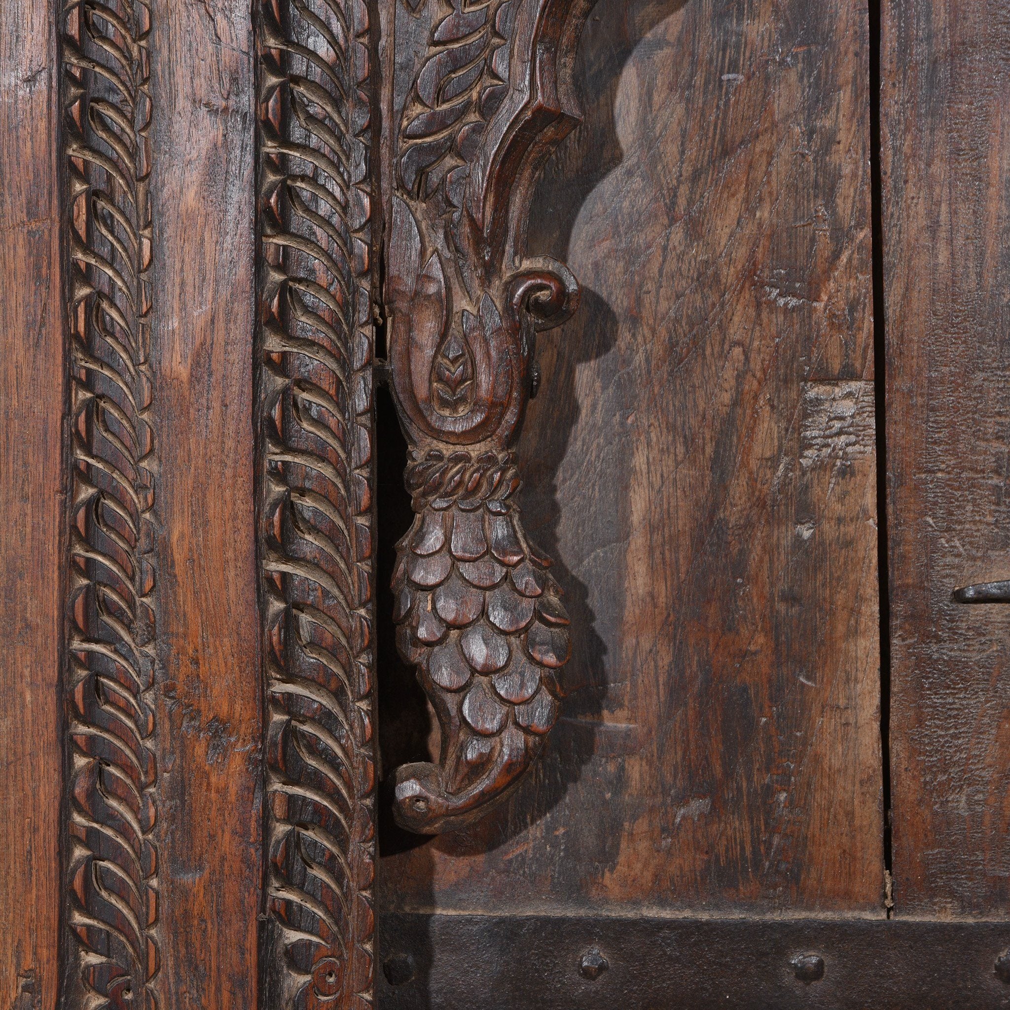 Old Carved Indian Window From Hyderabad - 19thC - Image 2
