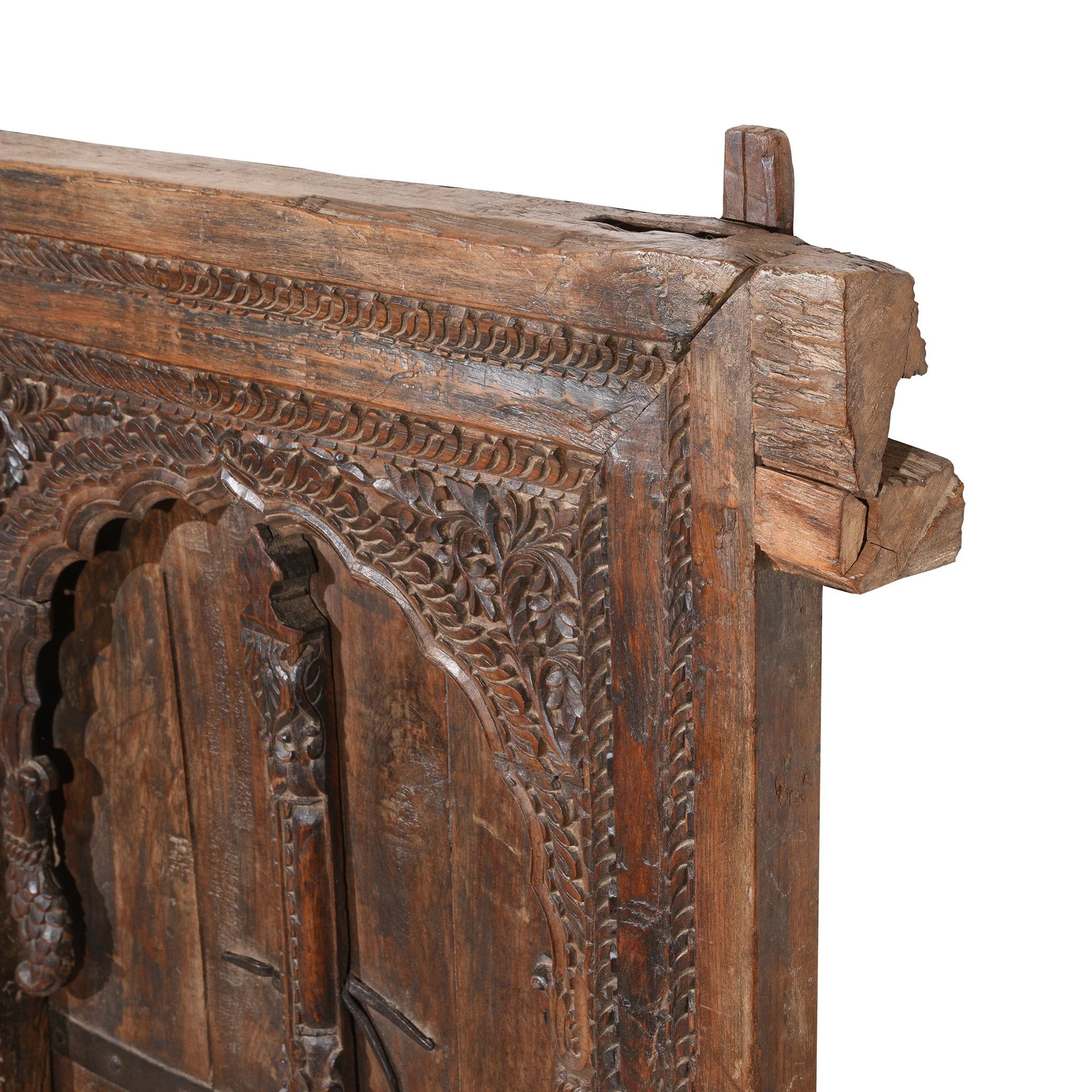 Old Carved Indian Window From Hyderabad - 19thC - Image 4