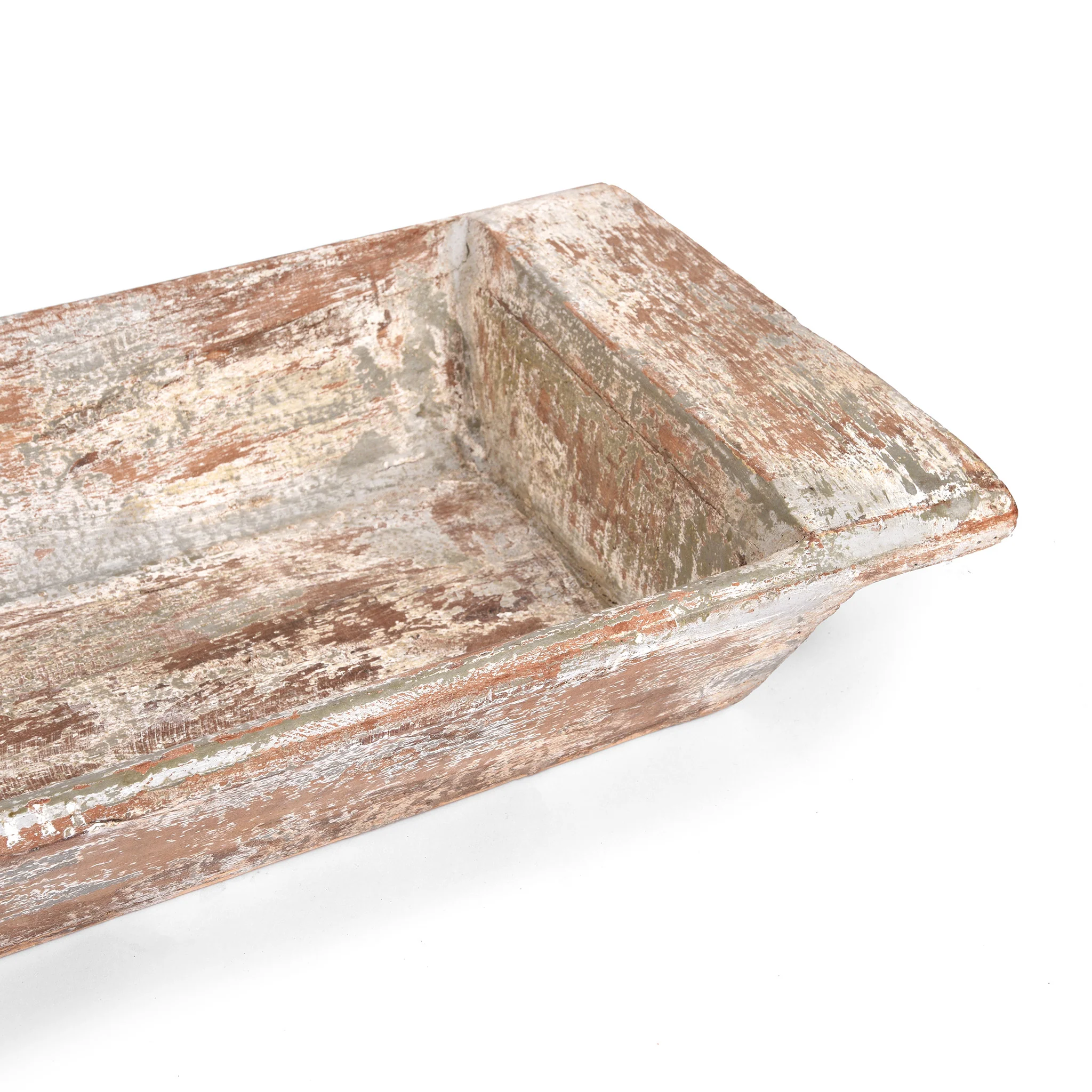 Vintage Carved Wooden Tray From Kerala - Image 6