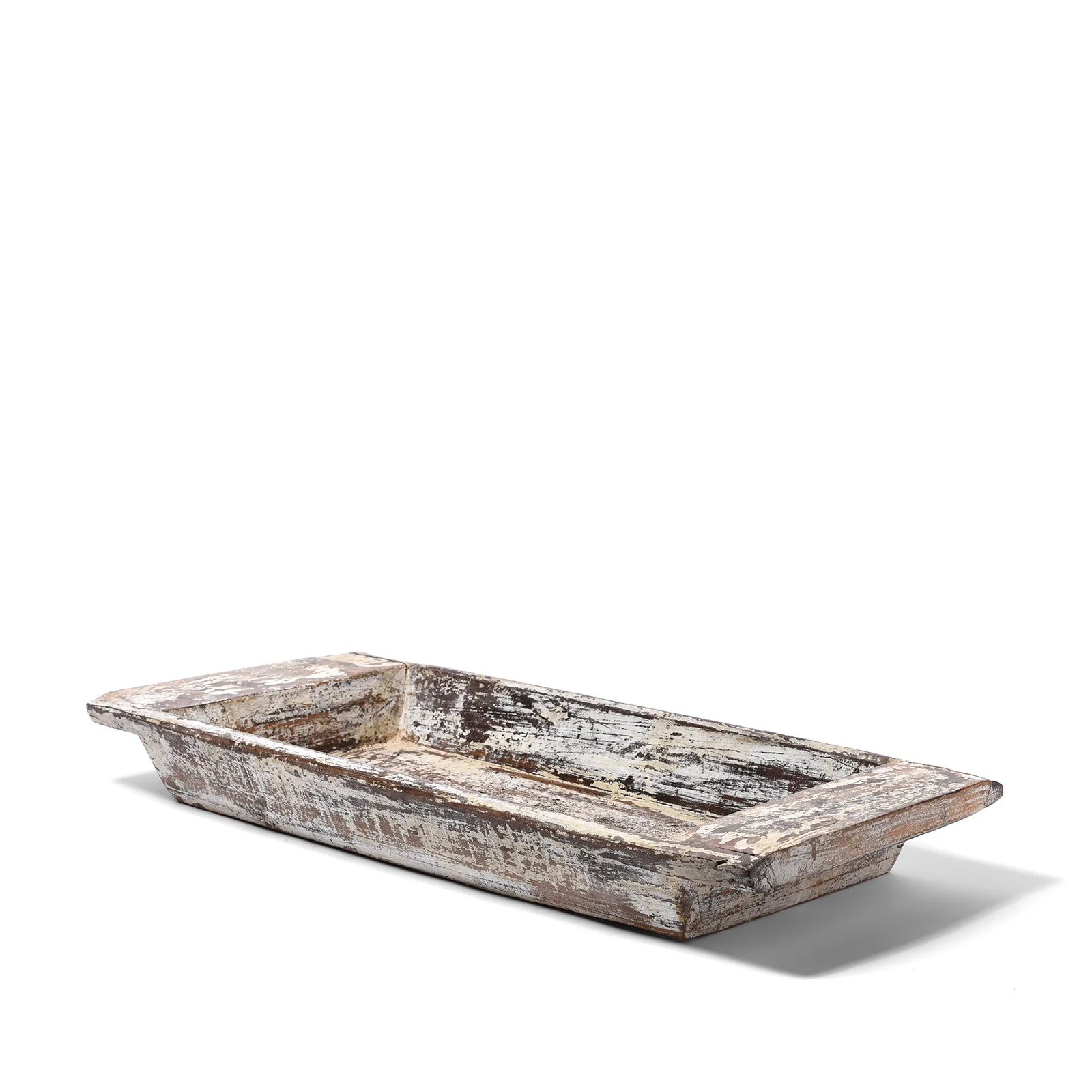 Vintage Carved Wooden Tray From Kerala - Image 7