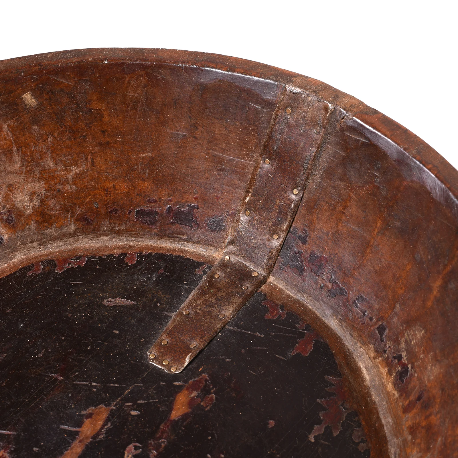 Old Cedar Bowl From Himachal Pradesh - Ca 1900 - Image 4