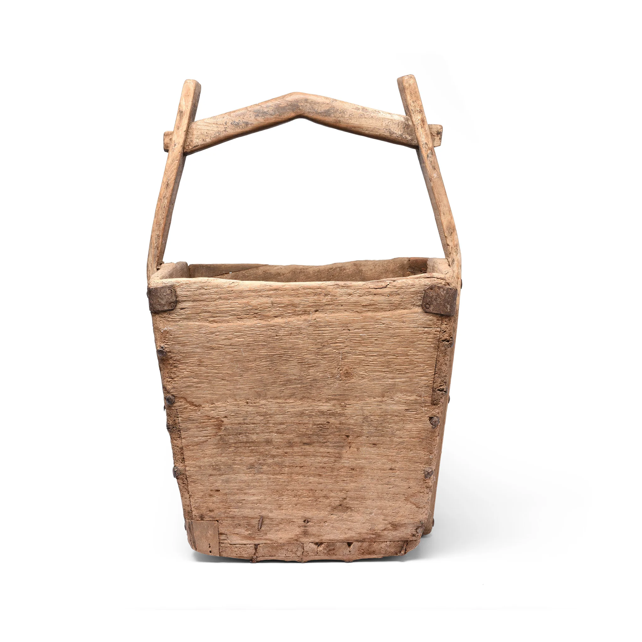 Vintage Elm Farmers Vegetable Basket - Ca 100 Yrs Old - Image 3
