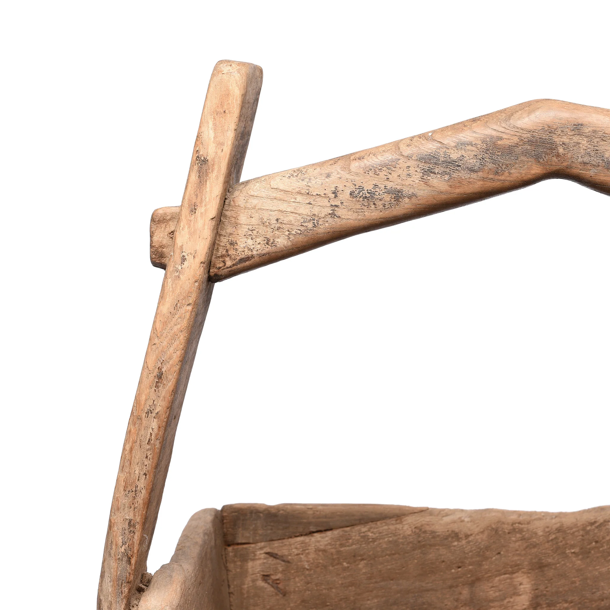 Vintage Elm Farmers Vegetable Basket - Ca 100 Yrs Old - Image 4