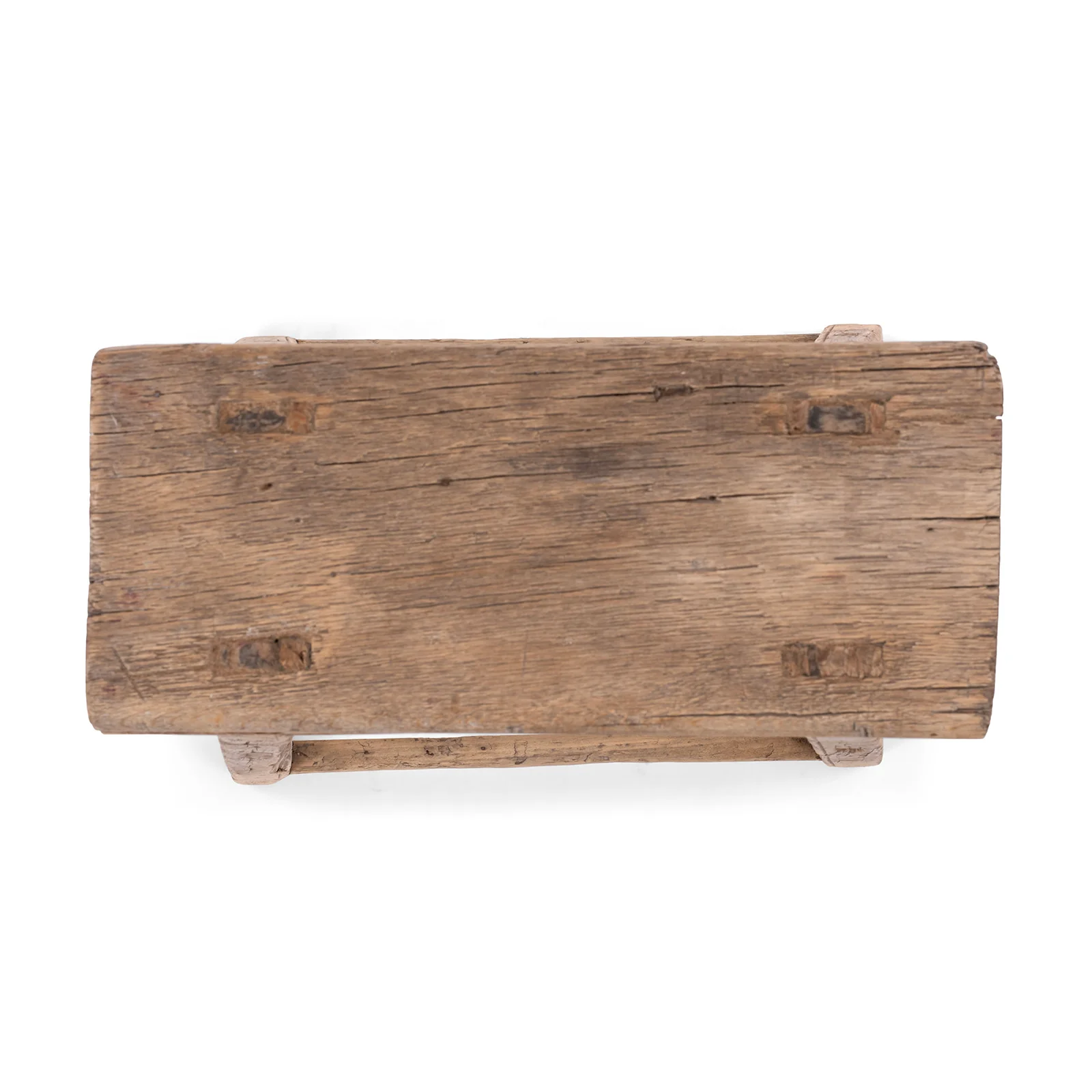 Rustic Elm Stool - 19th Century - Image 3