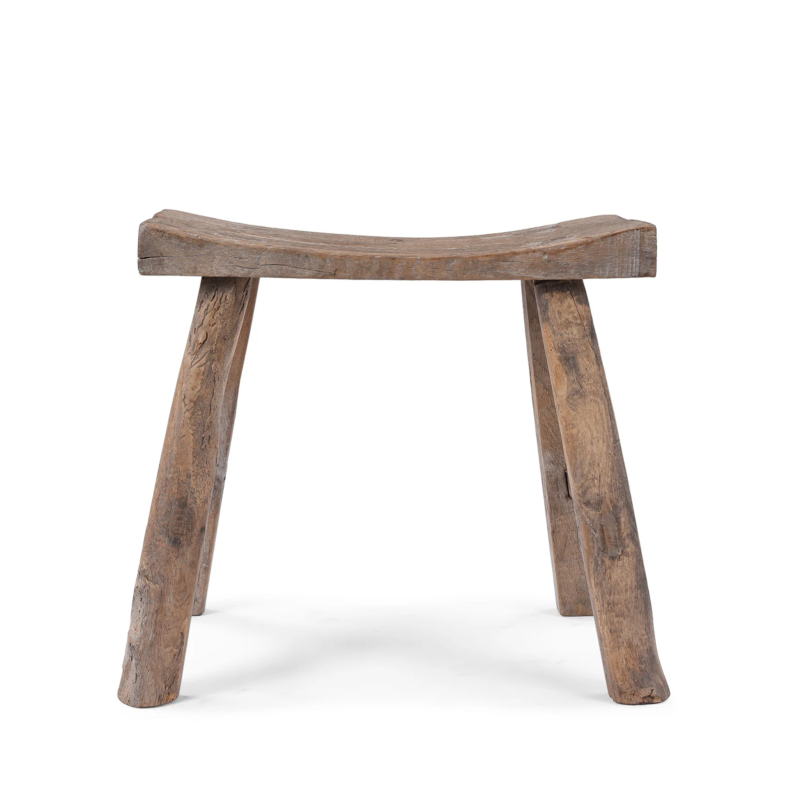 Elm Saddle Stool From Shanxi - 19th Century - Image 6
