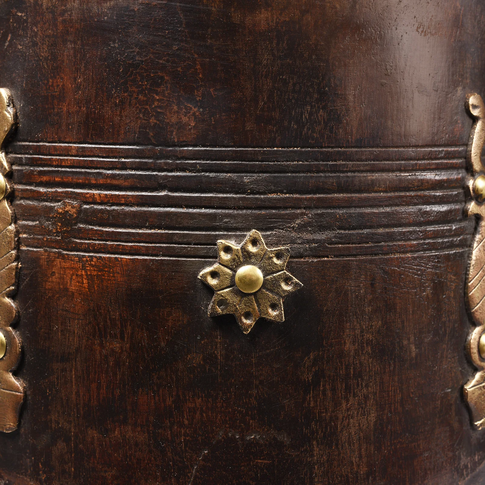 Old Wooden Grain Measure From South India - Image 4