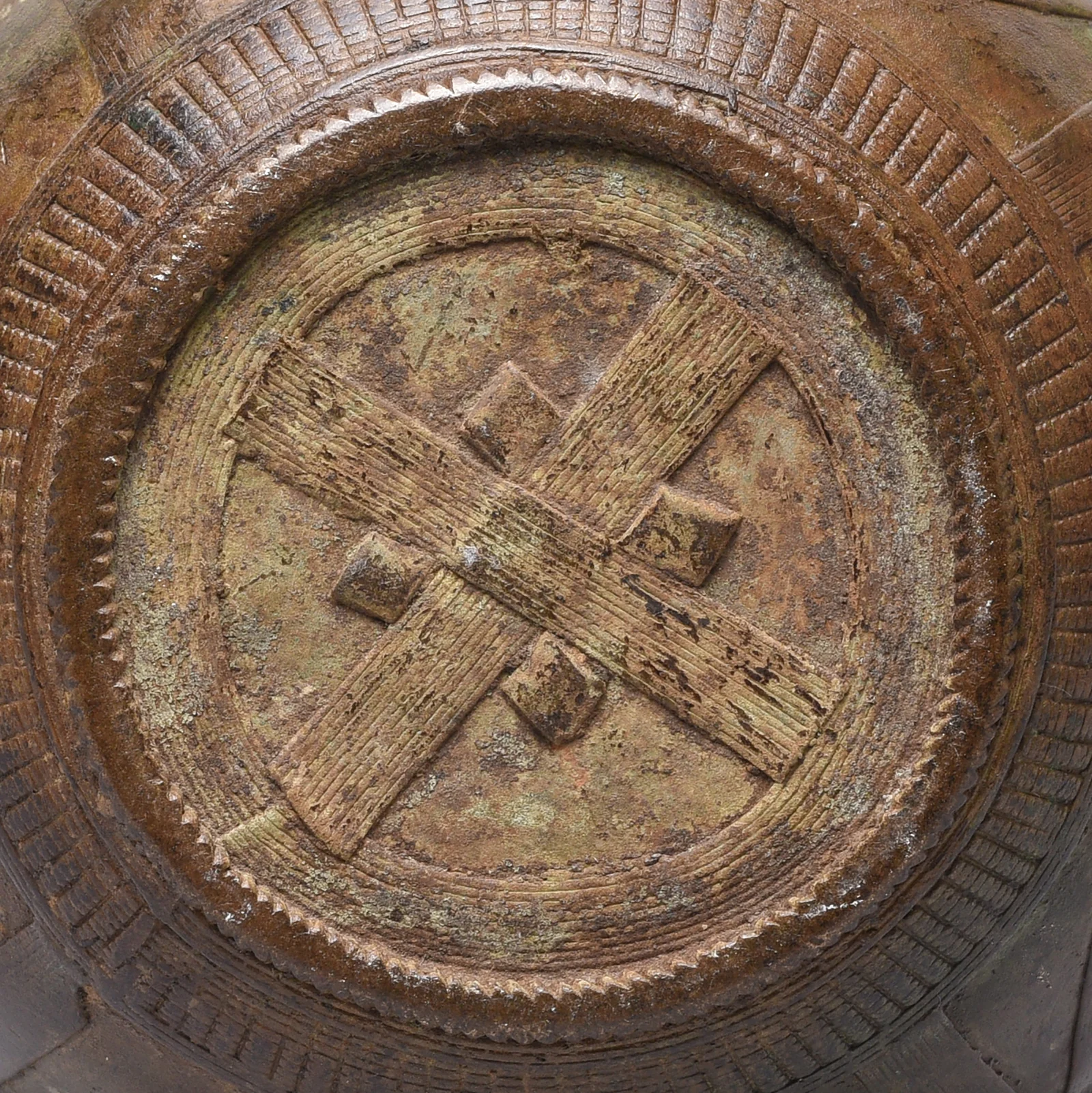 Indian Brass Rice Measure From Orissa - Early 20thC - Image 4