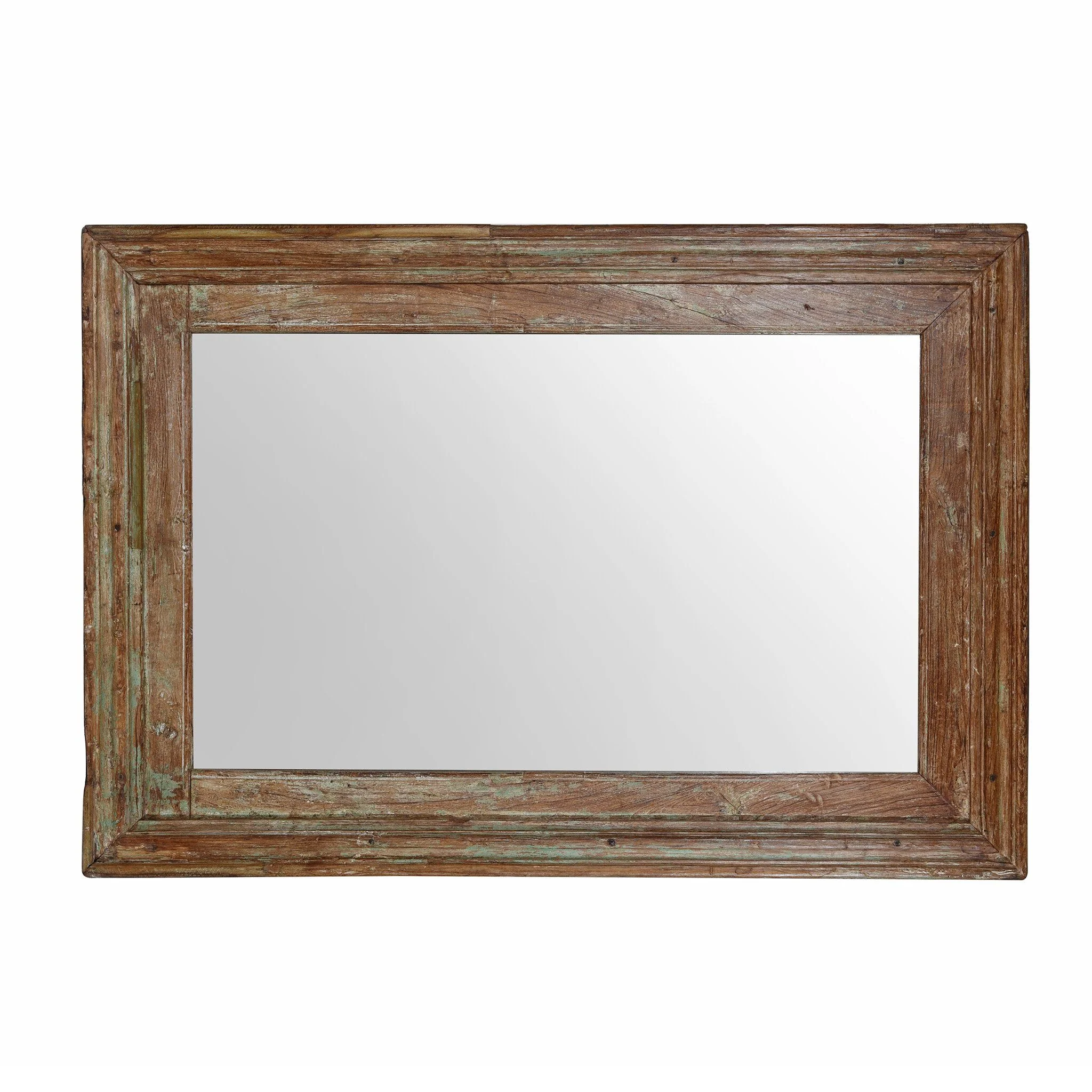 Rustic Painted Indian Mirror - Image 2