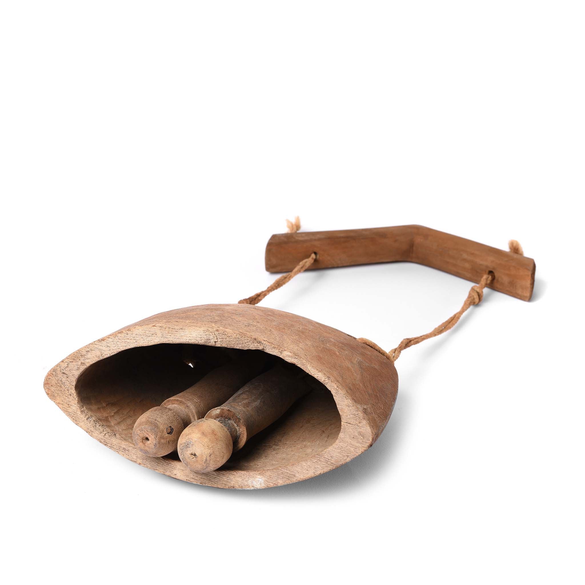 Old Indian Cow Bell From Rajasthan - Early 20thC - Image 4