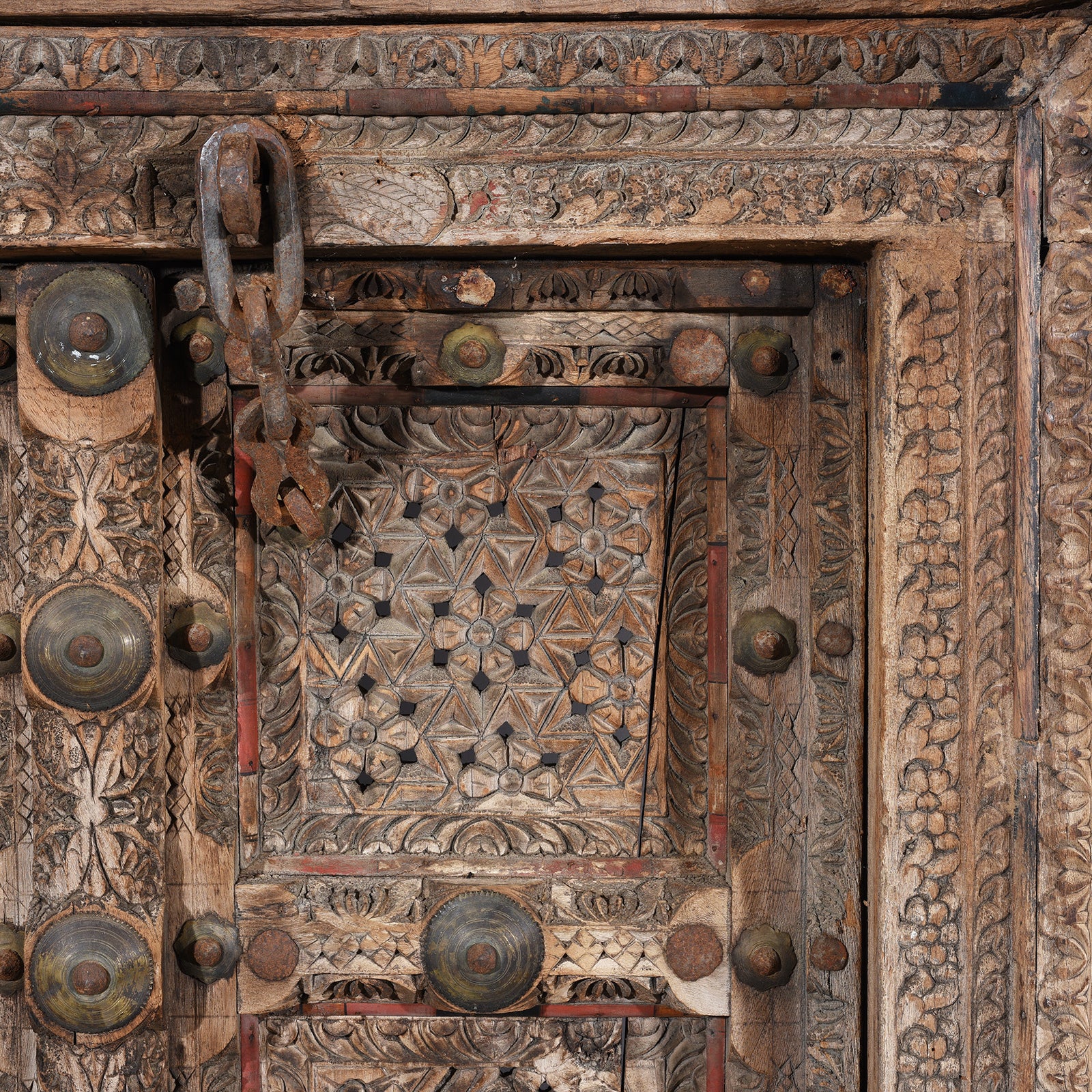 Old Indian Door From Shekhawati - 19thC - Image 7