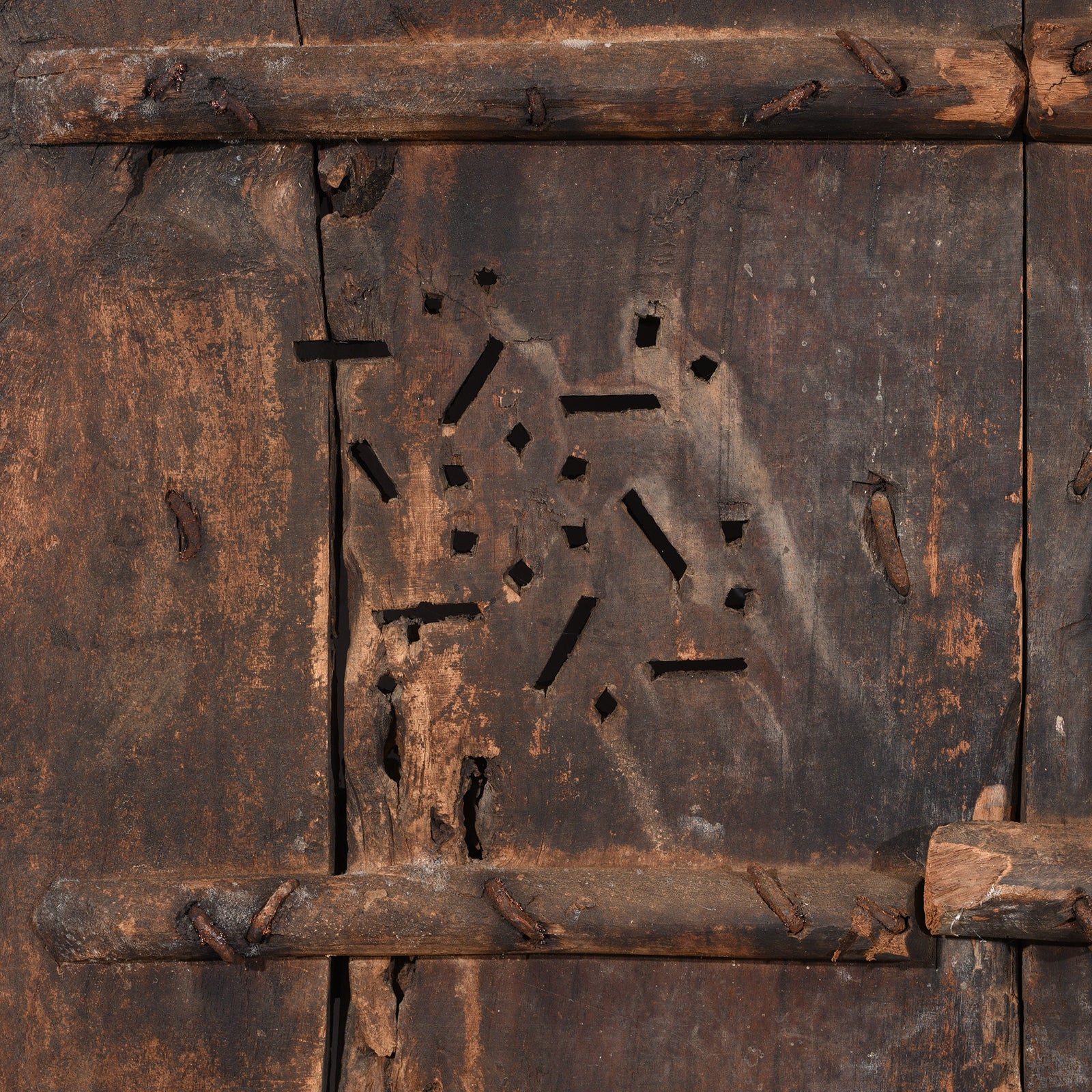 Old Indian Door From Shekhawati - 19thC - Image 9