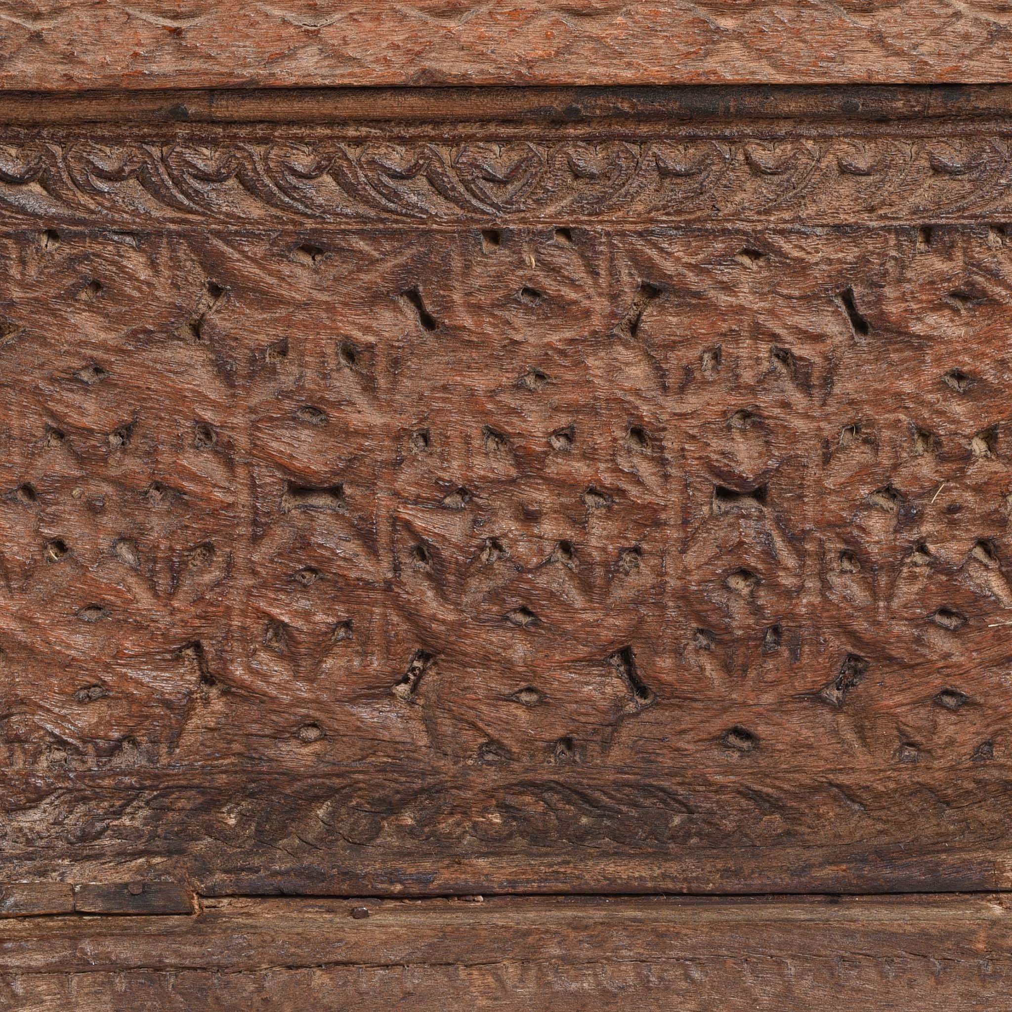 Old Indian Window Shutter From Shekhawati - 19th Century - Image 4