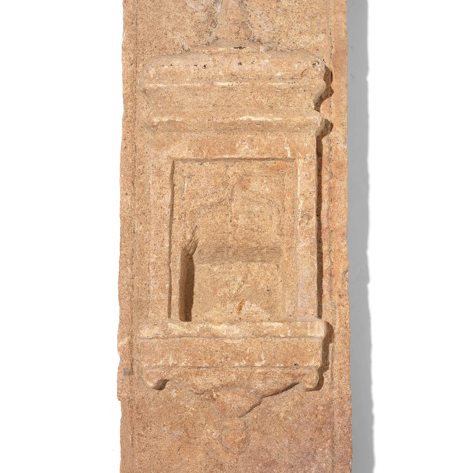 Old Indian Stone Lamp Niche From Jaisalmer- 19th Century - Image 3
