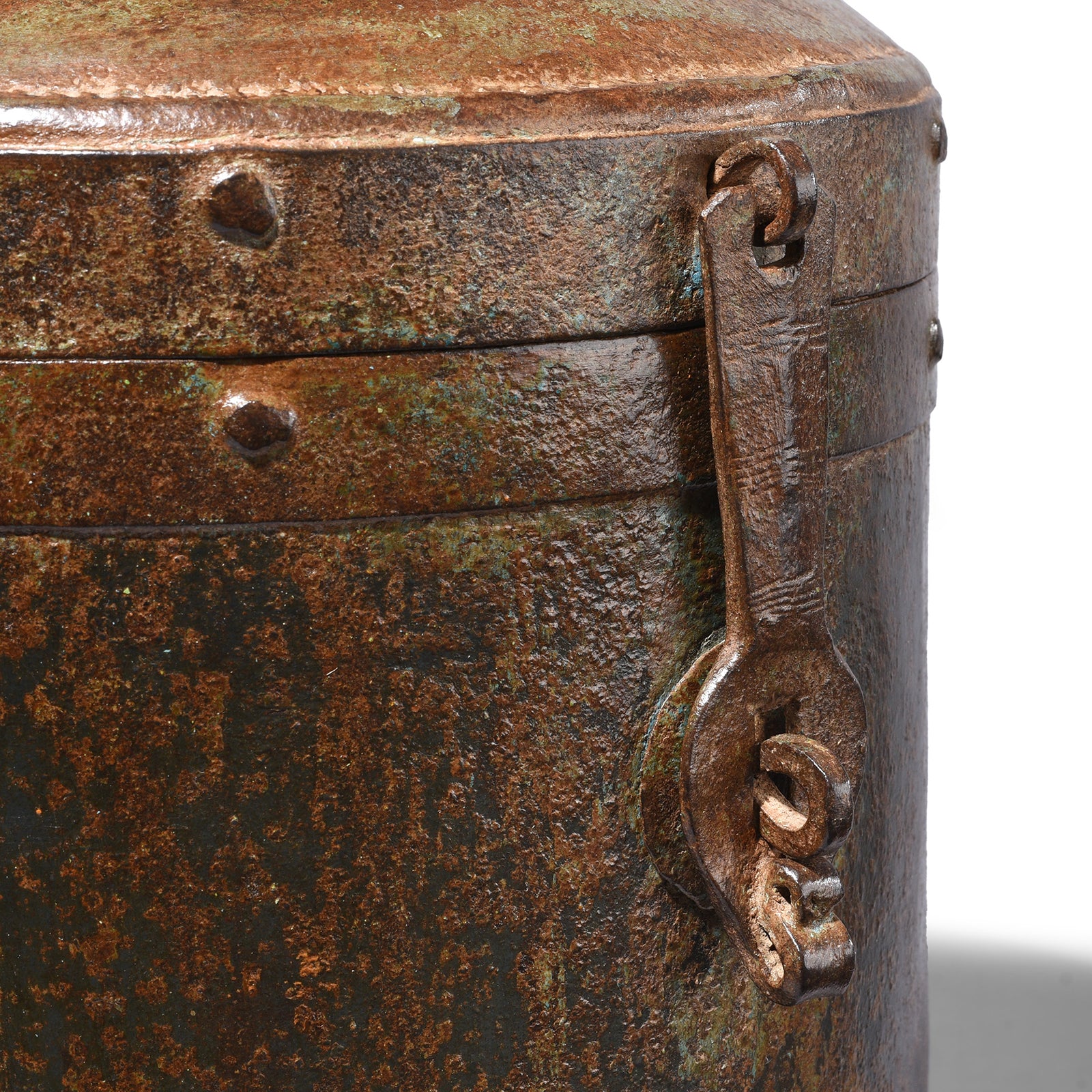 Old Indian Storage Container From Rajasthan - Ca 1920 - Image 3