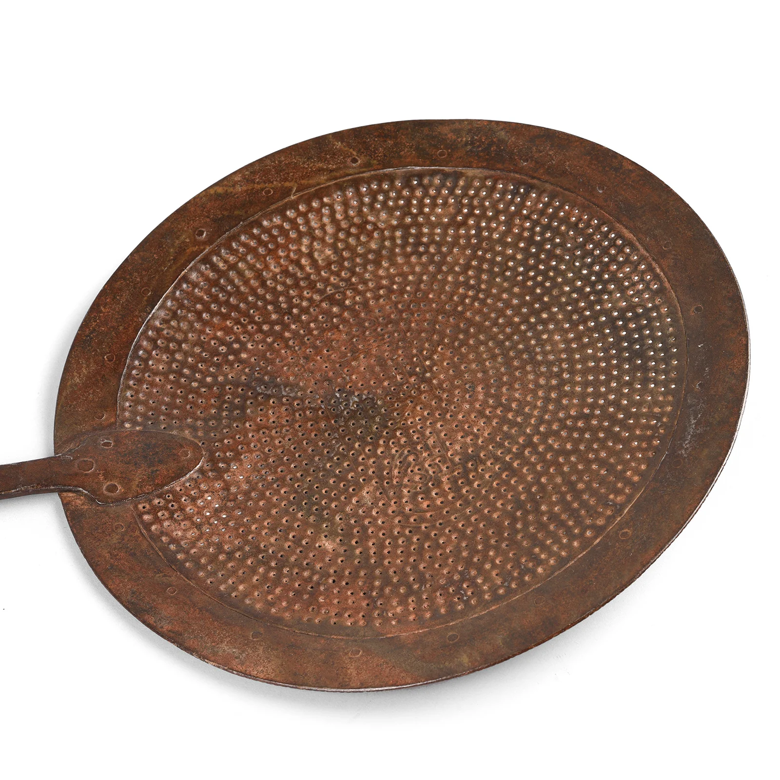 Old Iron Strainer Spoon From Rajasthan - Circa 1920 - Image 2