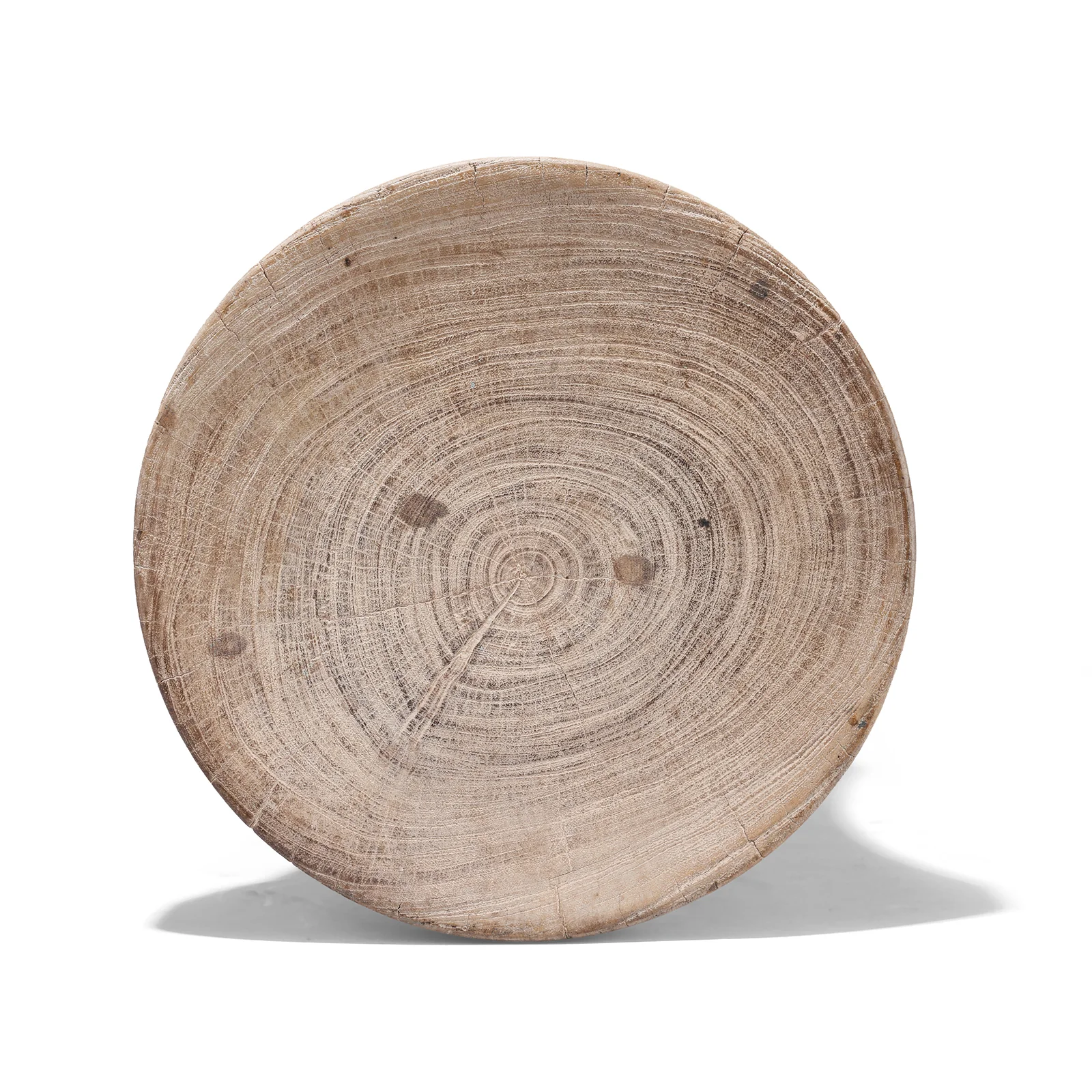 Old Neem Wood Stool From Himachal Pradesh - Image 4