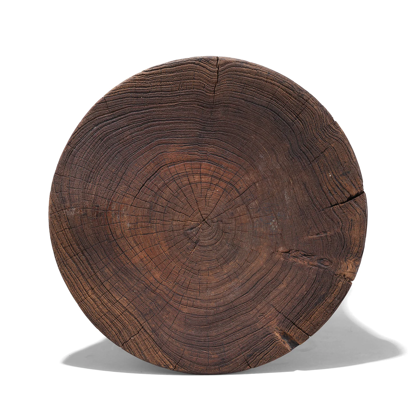 Old Wood Stool From Himchal - Ca 1900 - Image 4