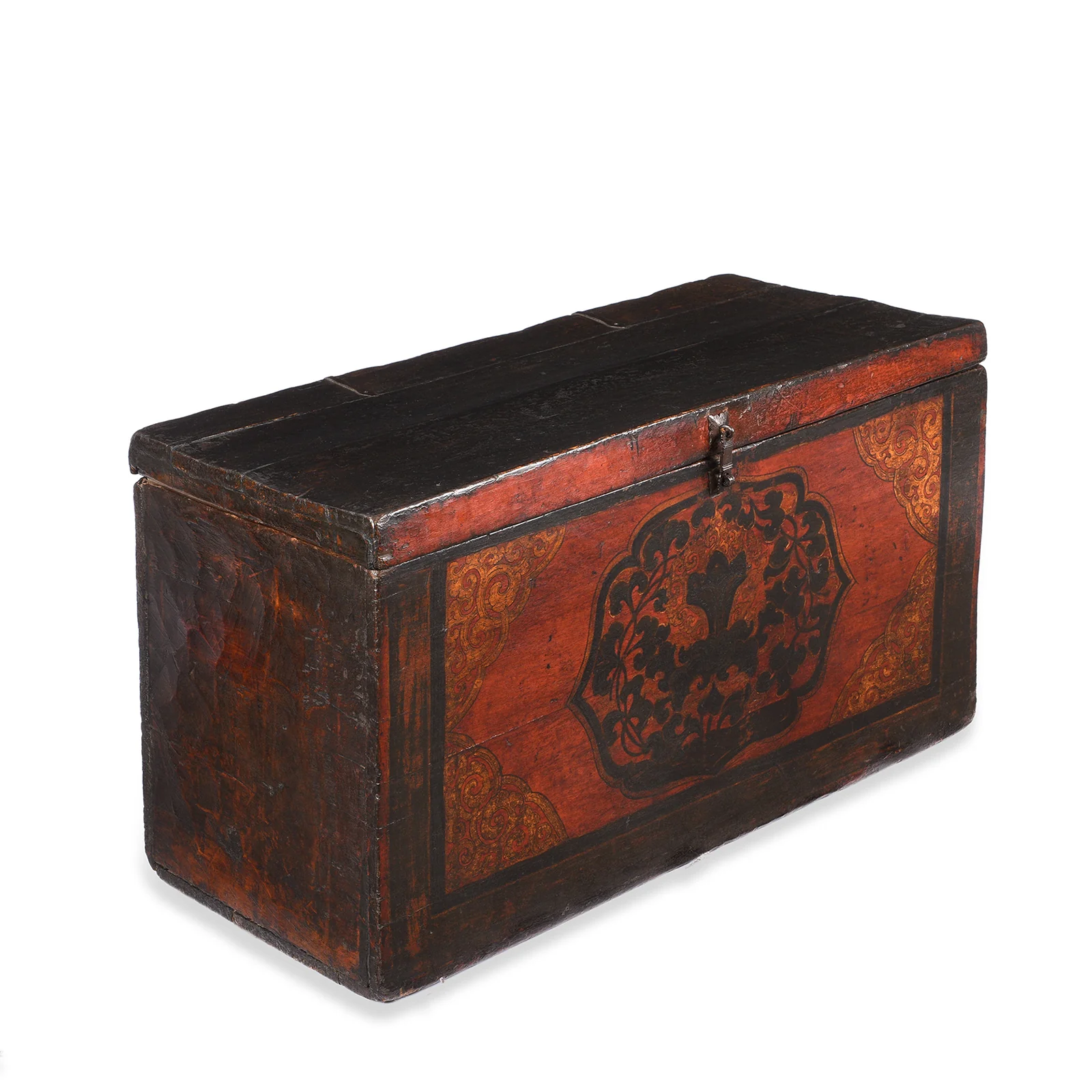 Painted Tibetan Chest - 19th Century - Image 3