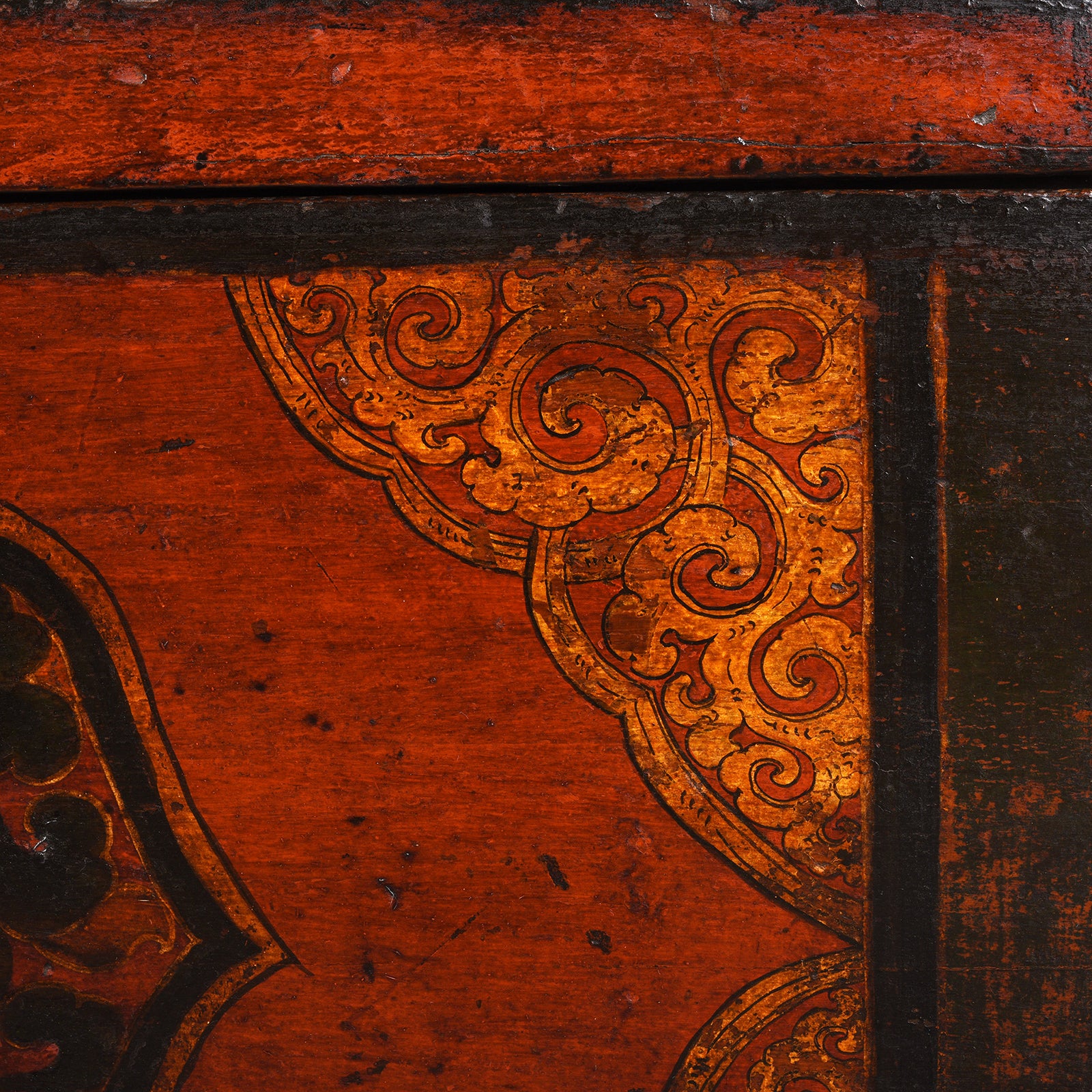 Painted Tibetan Chest - 19th Century - Image 7