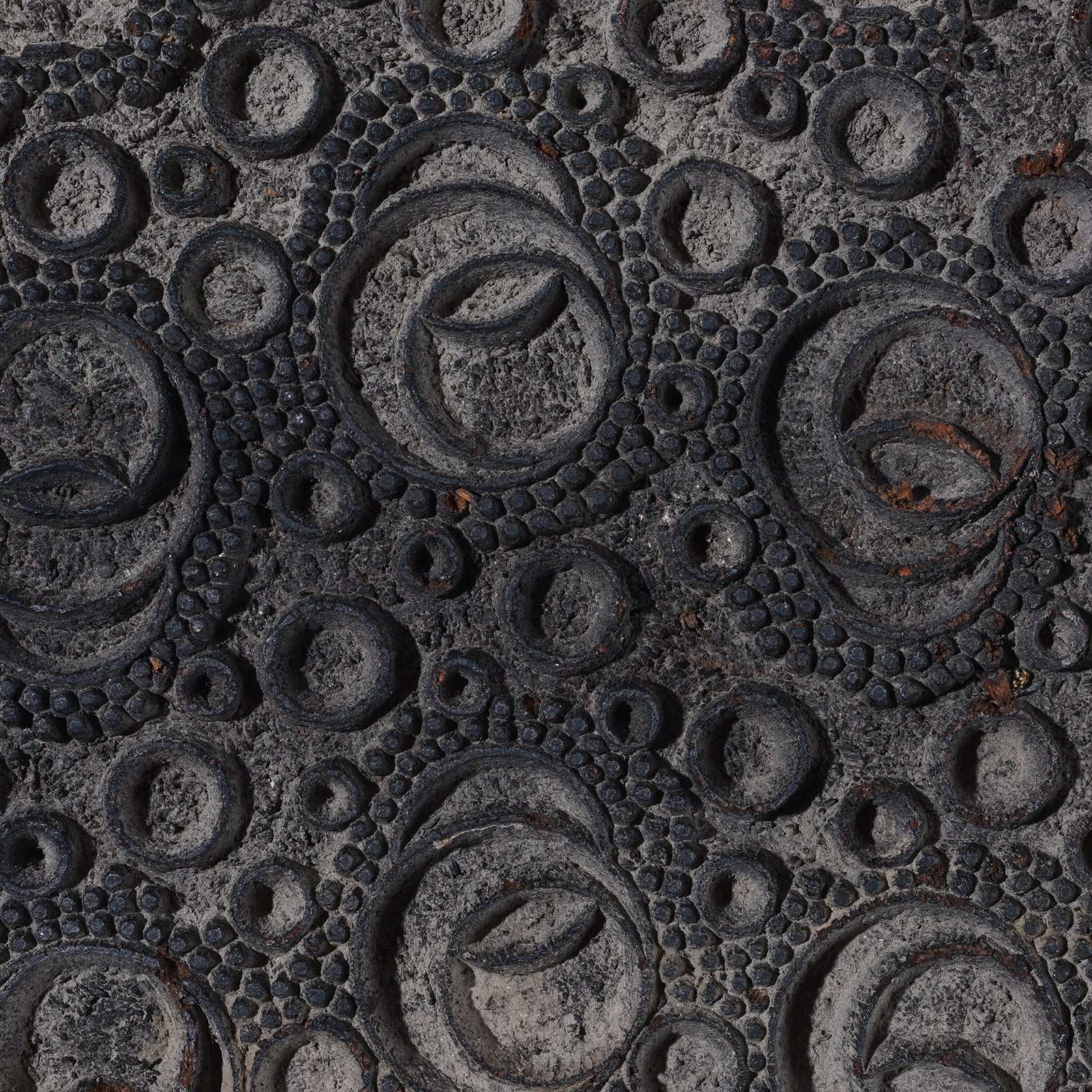 Old Indian Paisley Wooden Textile Printing Block From Jaipur - Ca 1930 - Image 2