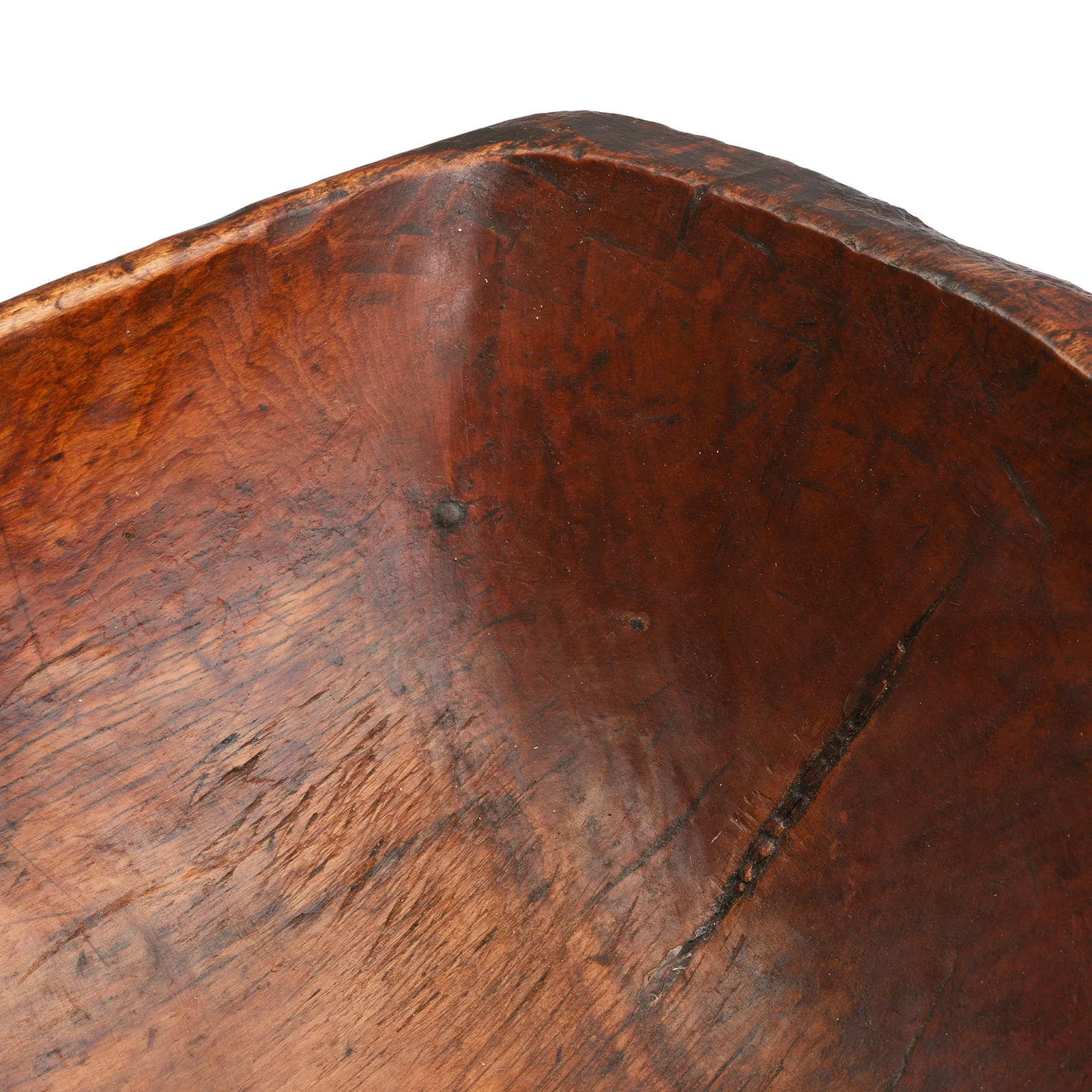 Old Tibetan Wooden Food Bowl - Ca 1920 - Image 3