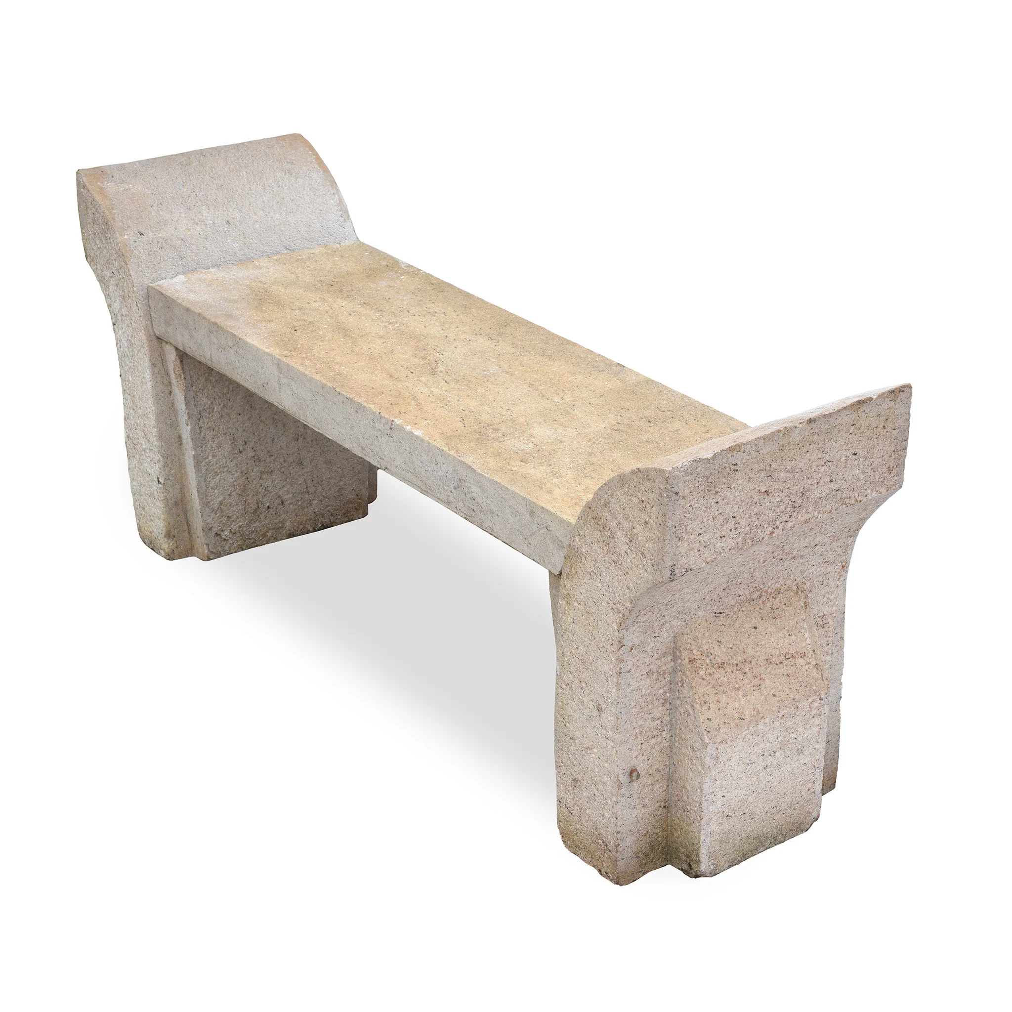 Old Granite Bench From South India - Ca 1920 - Image 2