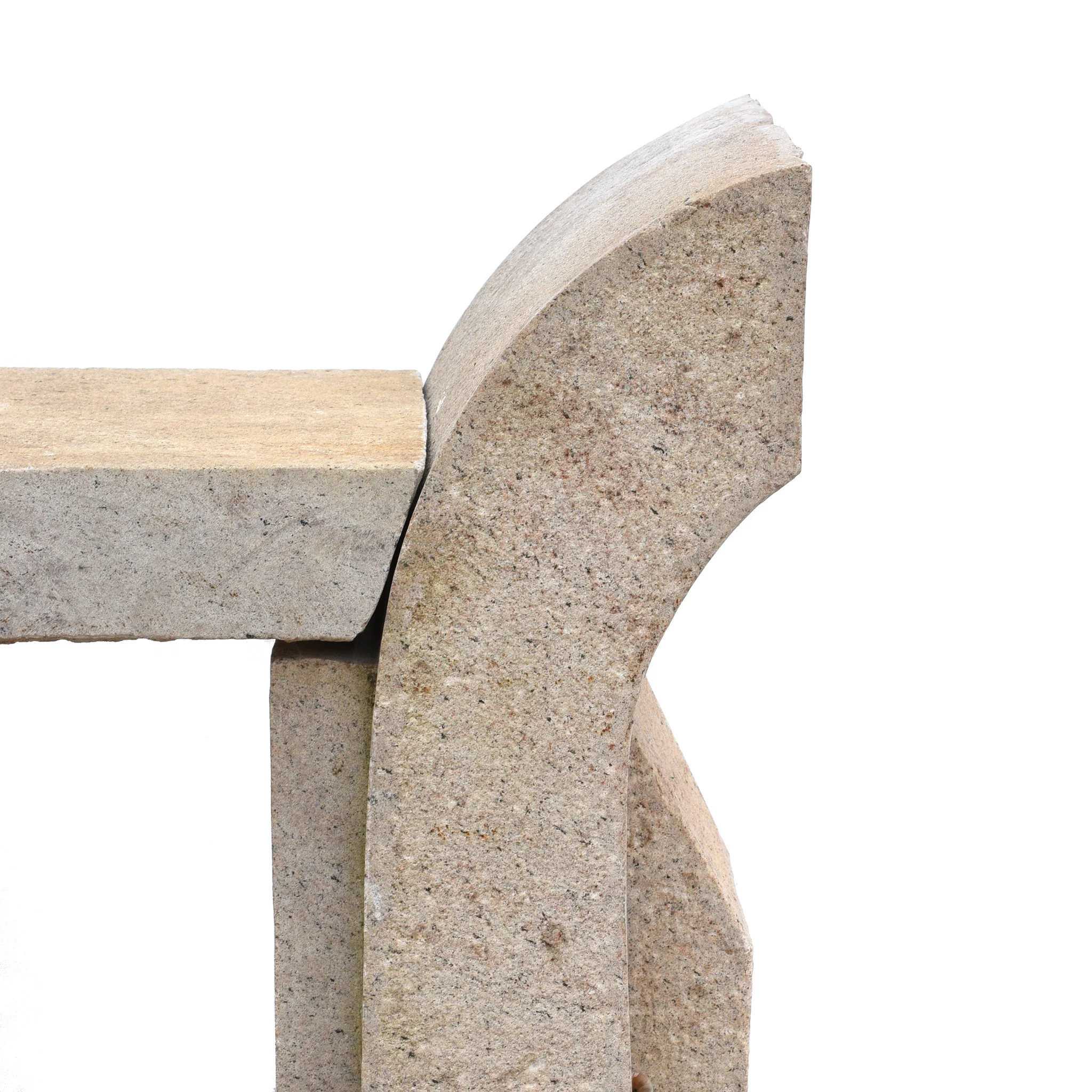 Old Granite Bench From South India - Ca 1920 - Image 3