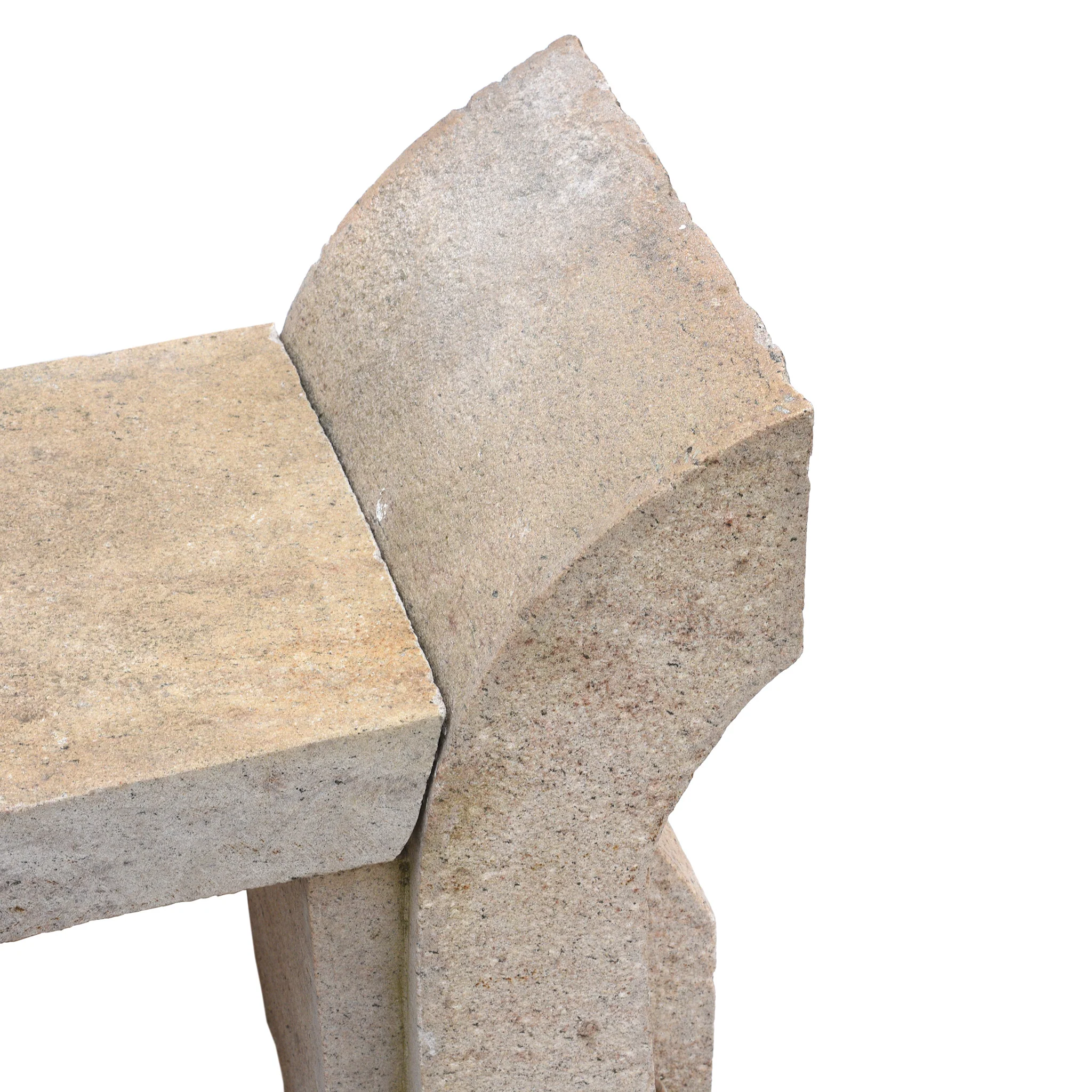 Old Granite Bench From South India - Ca 1920 - Image 4