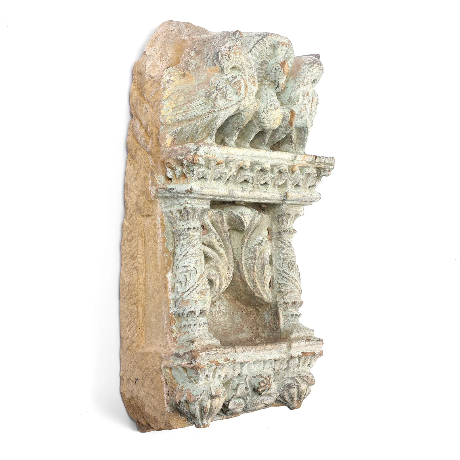 Old Stone Lamp Niche From Gujarat - 19th Century - Image 2