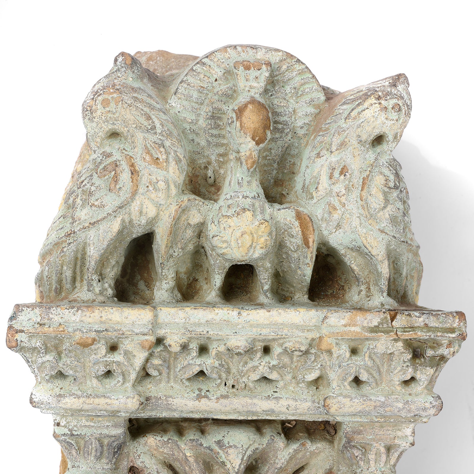 Old Stone Lamp Niche From Gujarat - 19th Century - Image 4