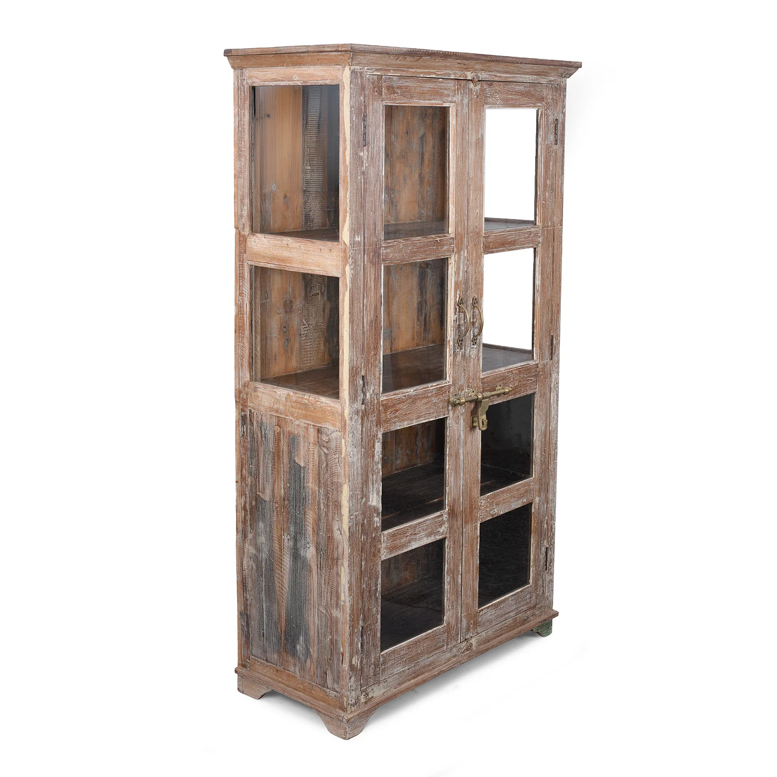 Old Indian Glazed Cabinet - 19th Century - Image 3