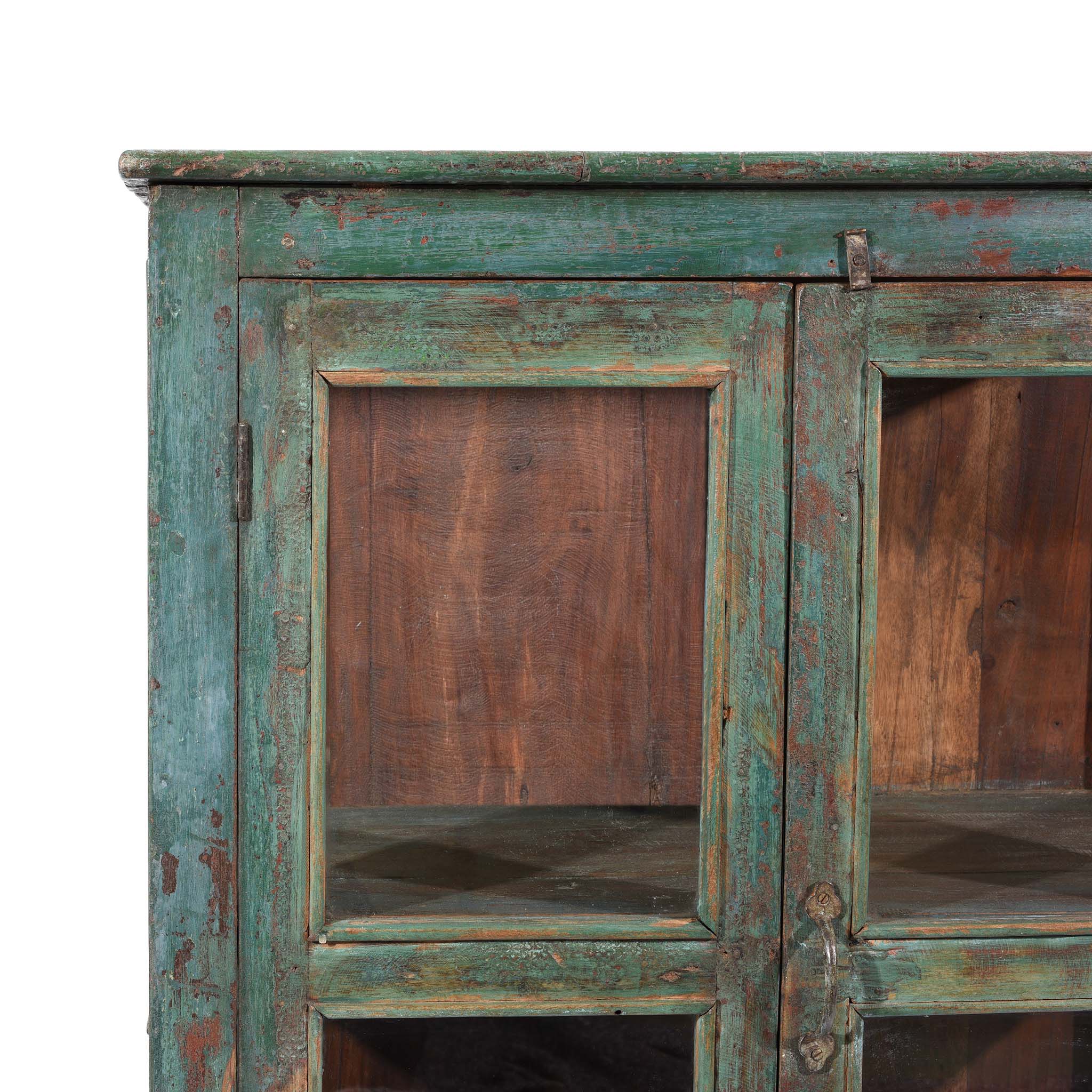 Vintage Painted Display Cabinet - Early 20thC - Image 2