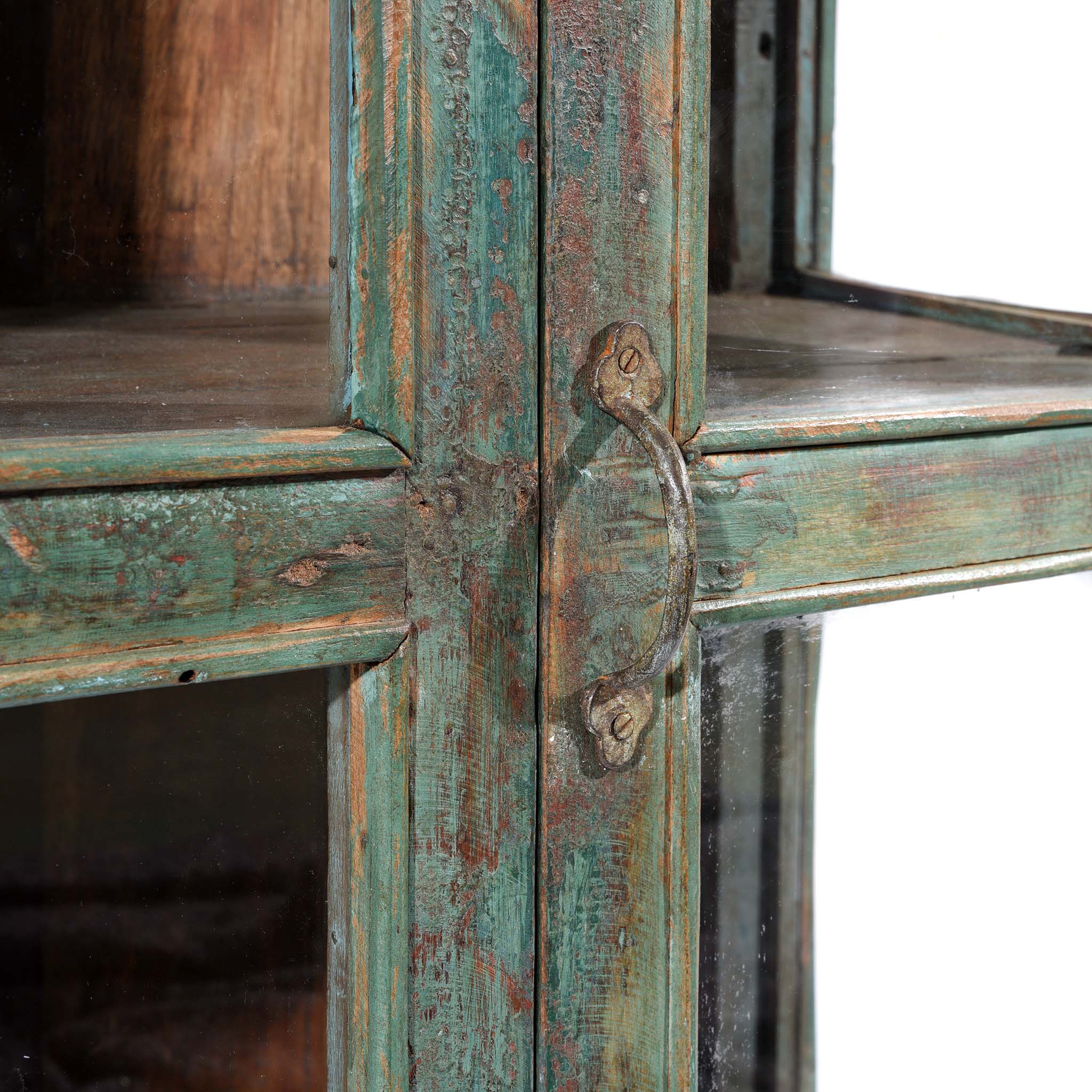 Vintage Painted Display Cabinet - Early 20thC - Image 7