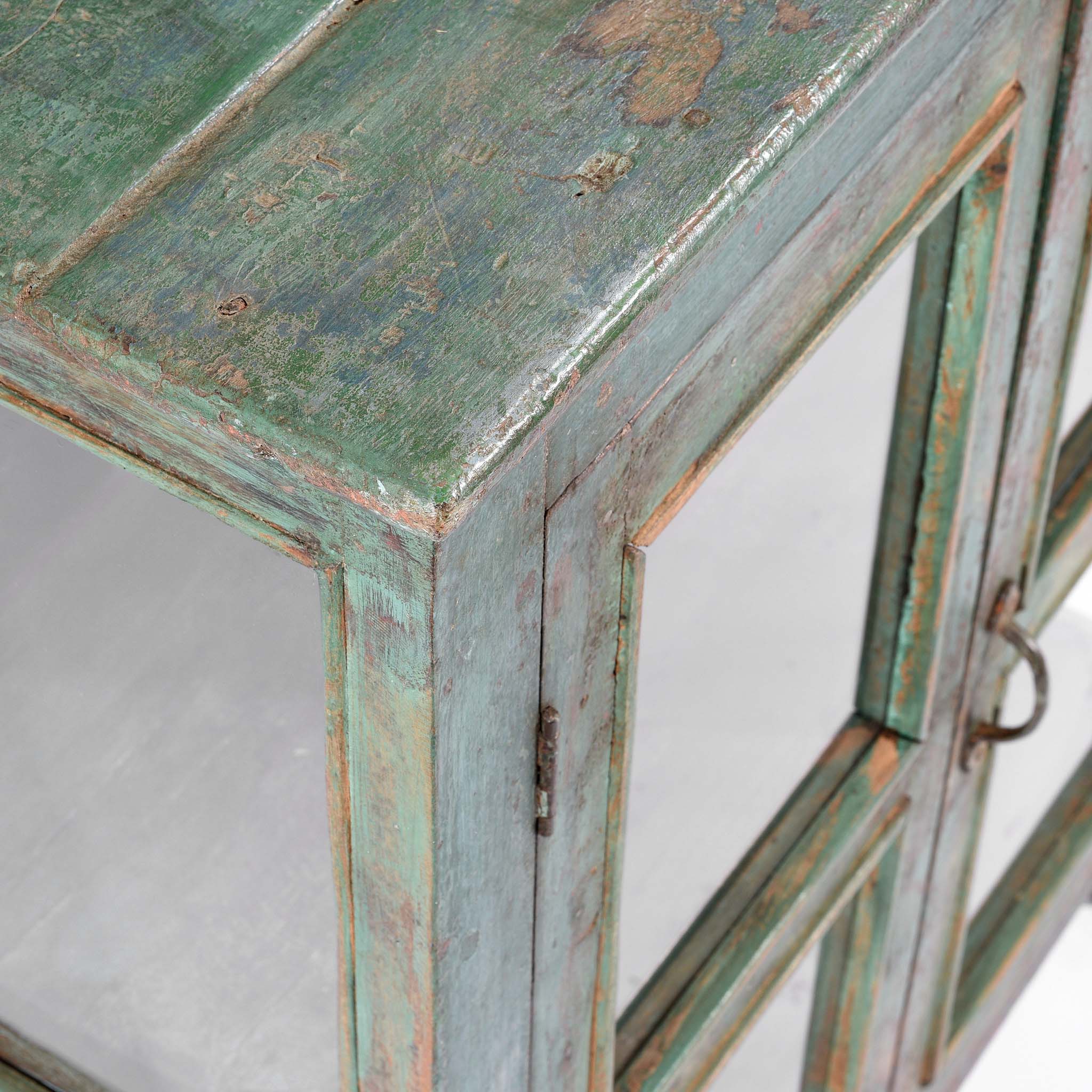 Vintage Painted Display Cabinet - Early 20thC - Image 8