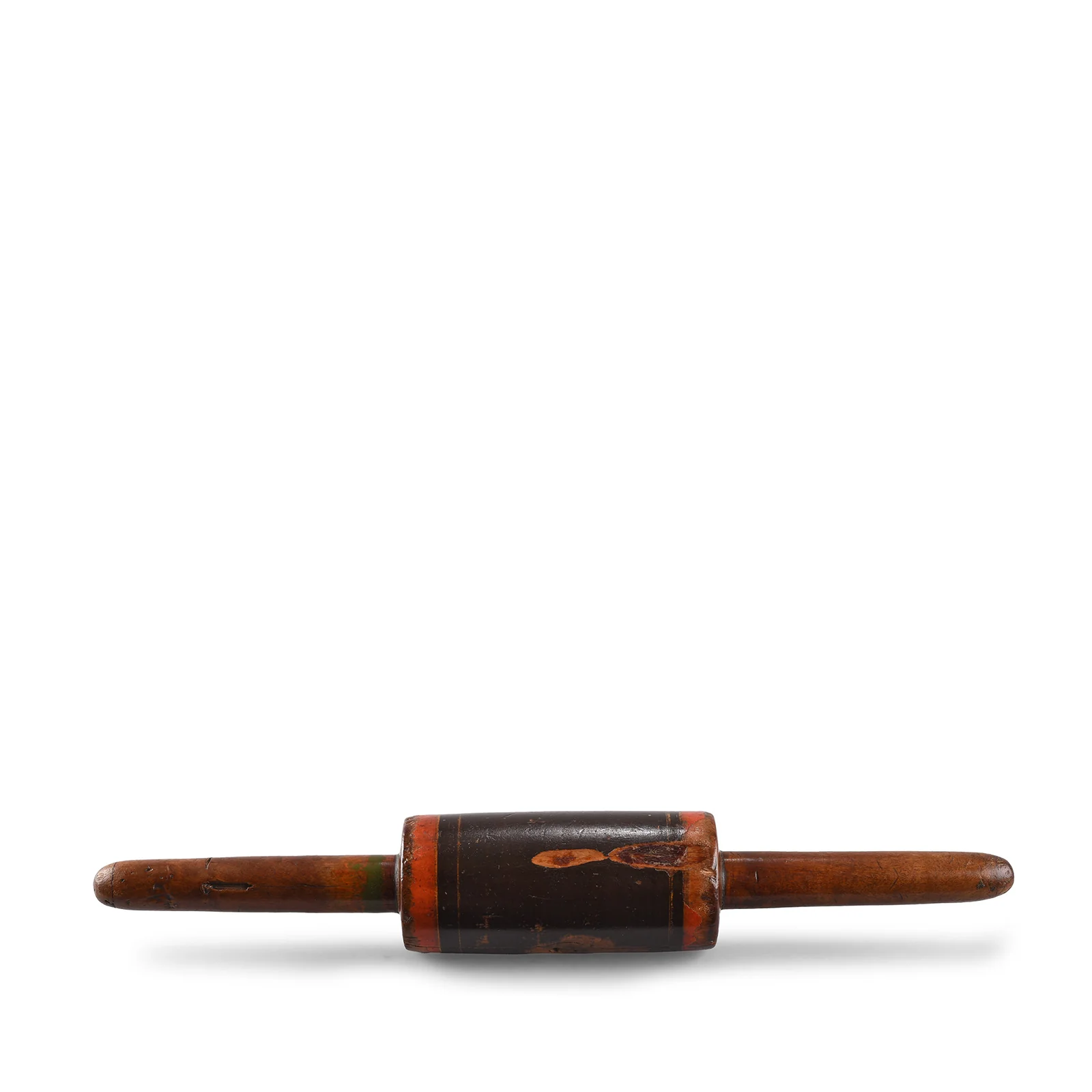 Vintage Lacquer Chapati Rolling Pin - Ca 1920 - Image 2