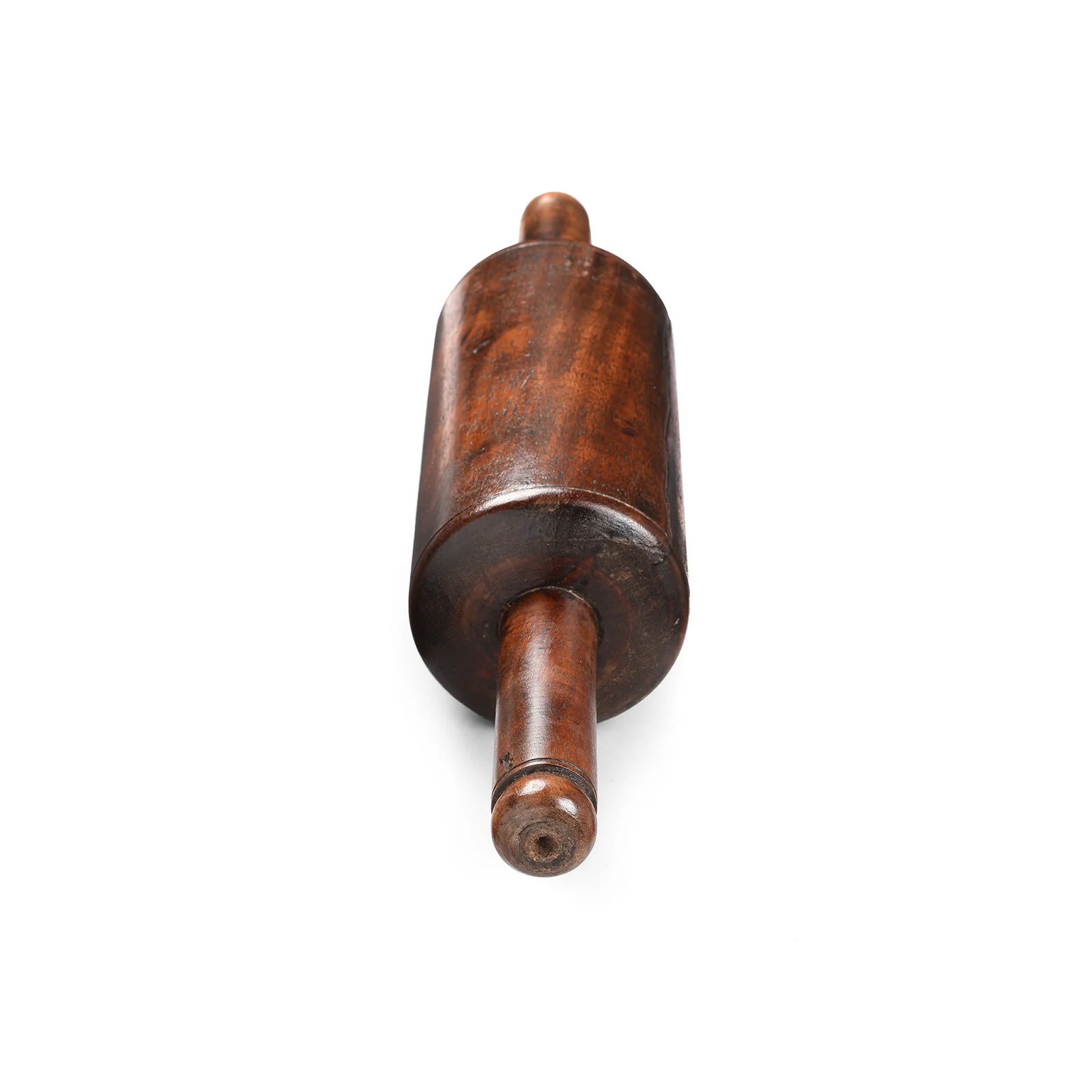 Old Indian Teak Rolling Pin From Rajasthan - Early 20thC - Image 2