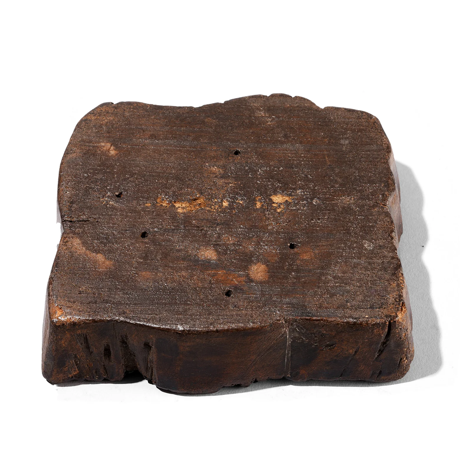 Old Floral Textile Printing Block From Jaipur - Ca 1930 - Image 3